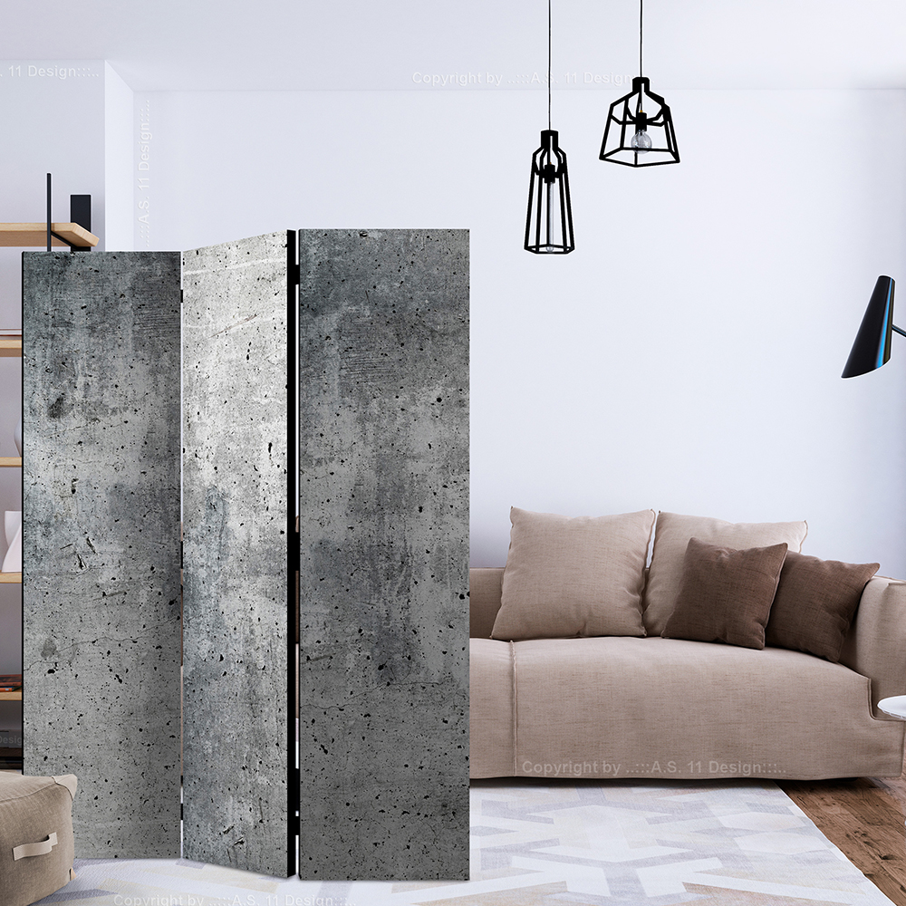 Rumsavdelare Skärmvägg Arkiio Fresh Concrete 135x172 cm