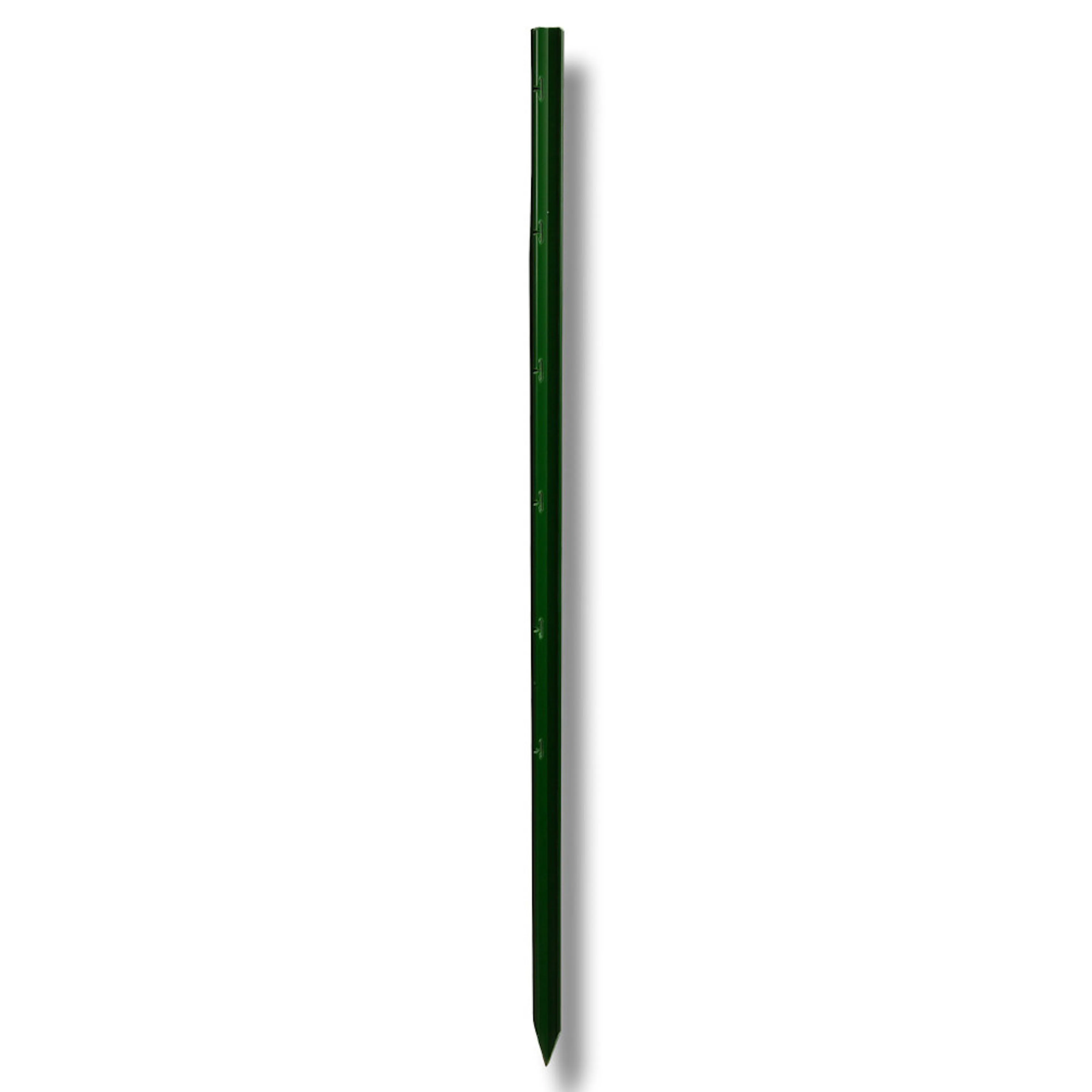 Stjärnprofilstolpe grön 150 cm 1500 mm, Grön