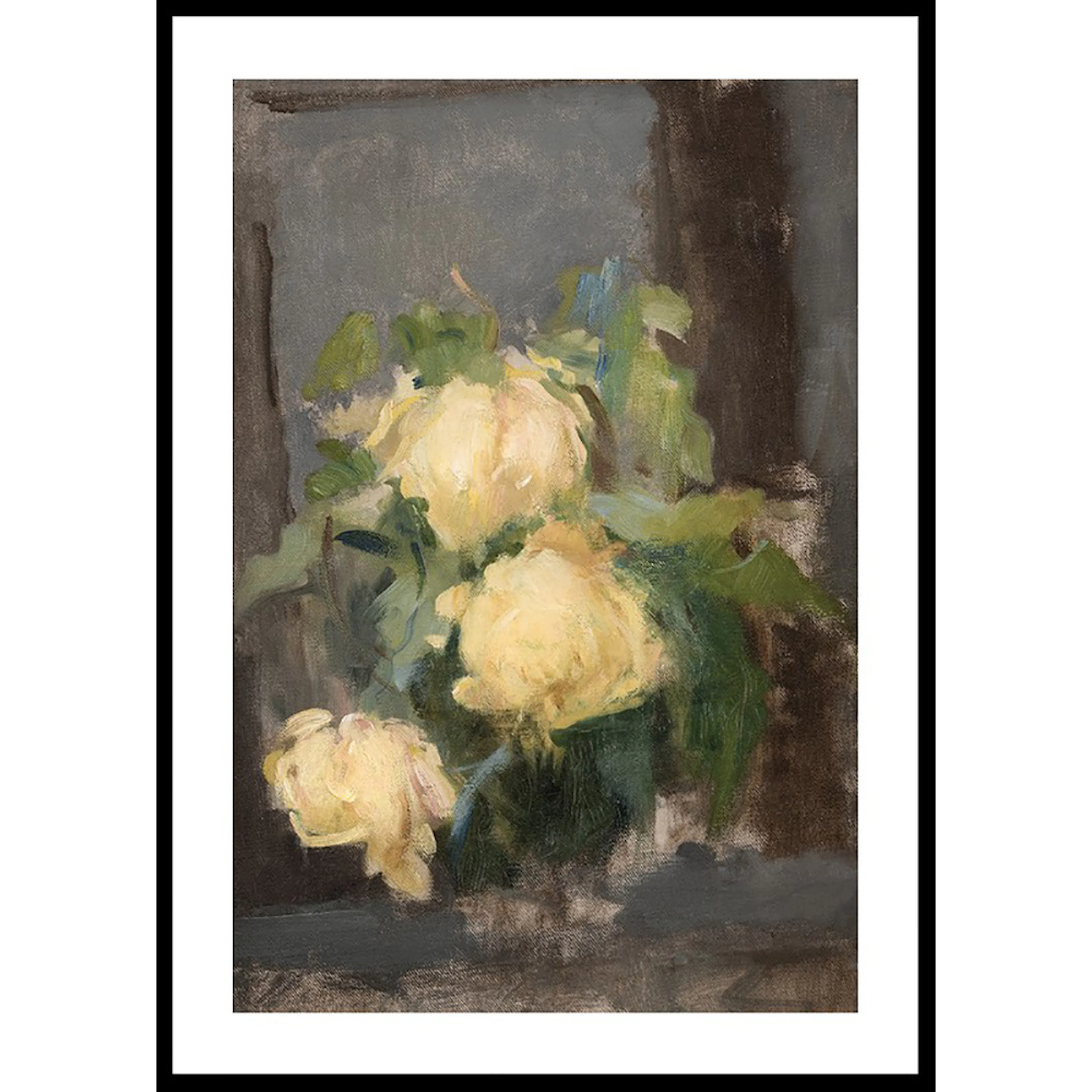 Poster Gallerix Golden Roses By Olga Boznańska