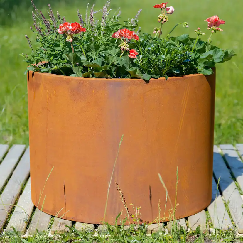 Ytterkruka Lyfco Cortenstål Rund 45 cm