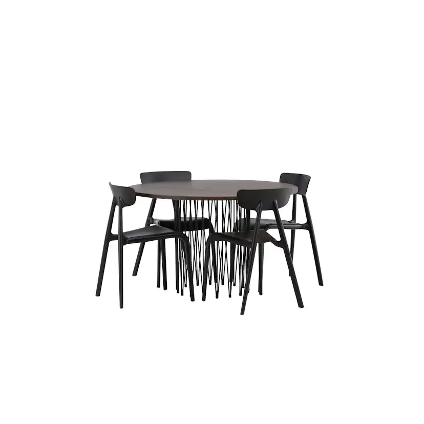 Matgrupp furniture/fashion Stone med 4 Ursholmen Stolar