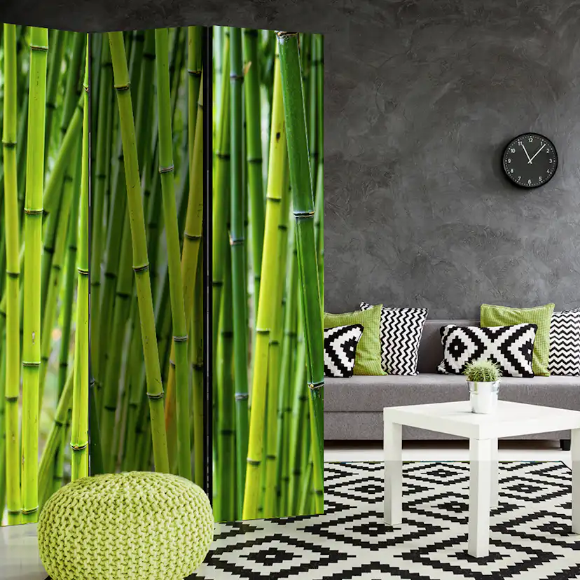 Rumsavdelare Skärmvägg Arkiio Bamboo Forest 135x172 cm