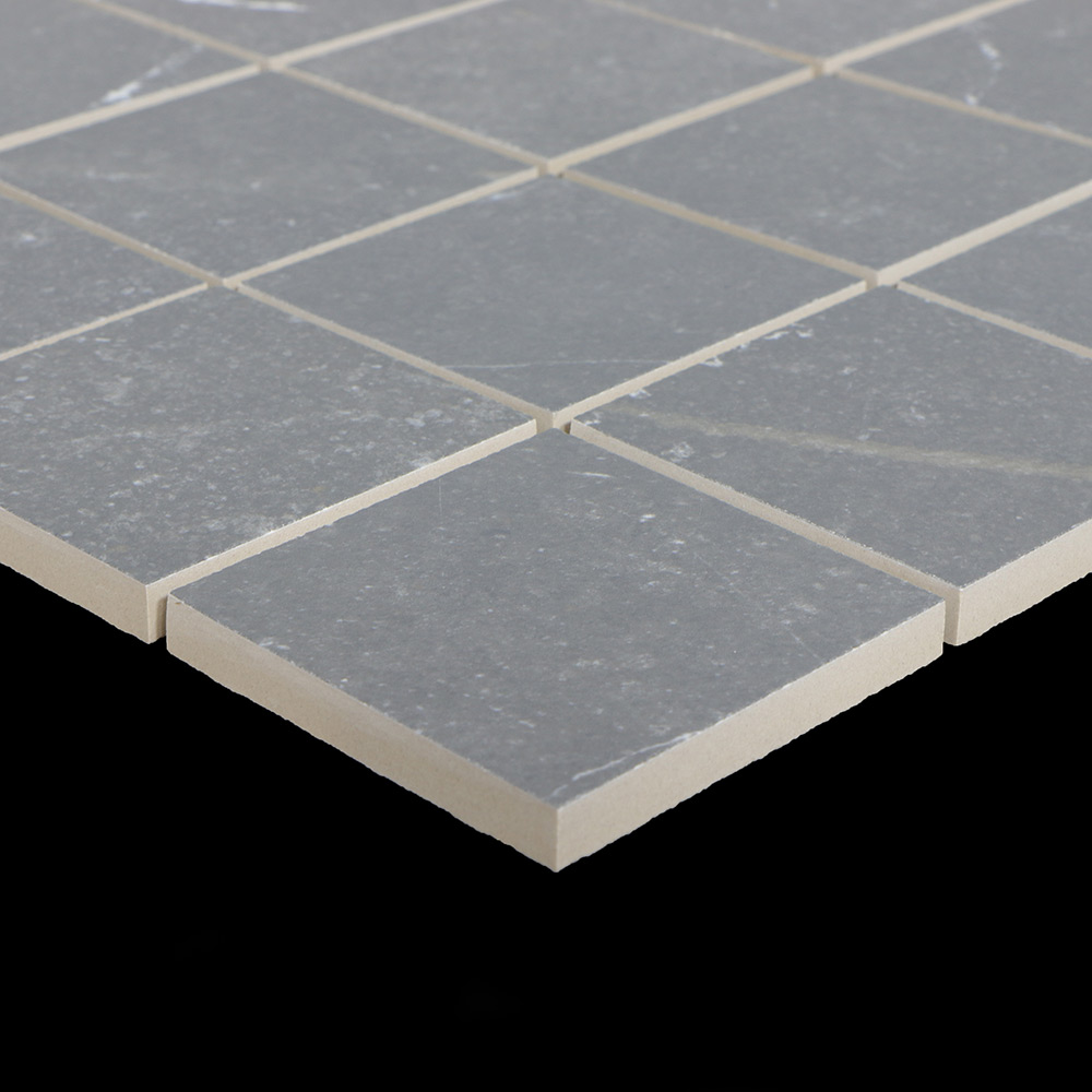 Mosaik Tenfors Soapstone Graphite Matt Marmor 7x7 cm