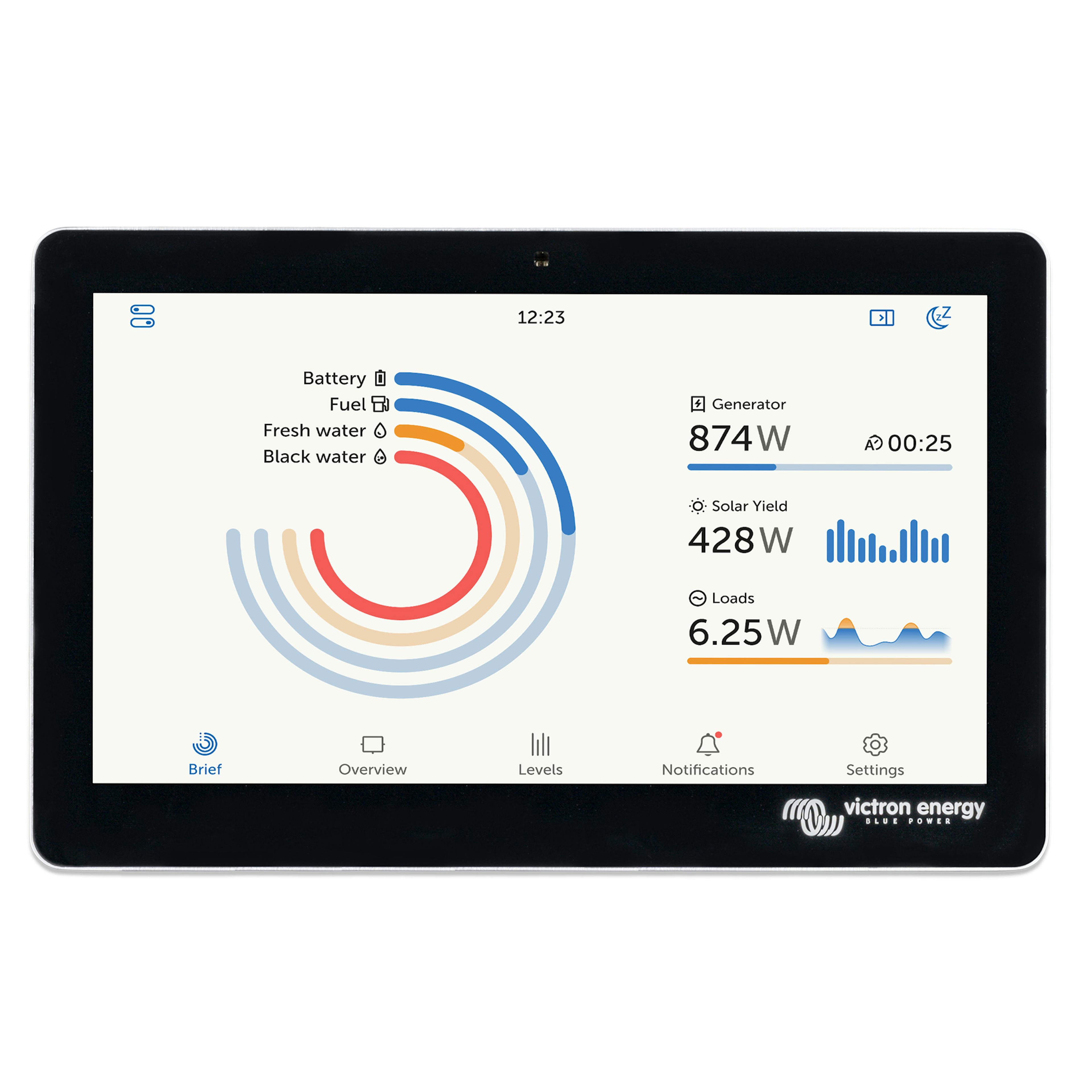 Pekskärm Victron GX Touch 70