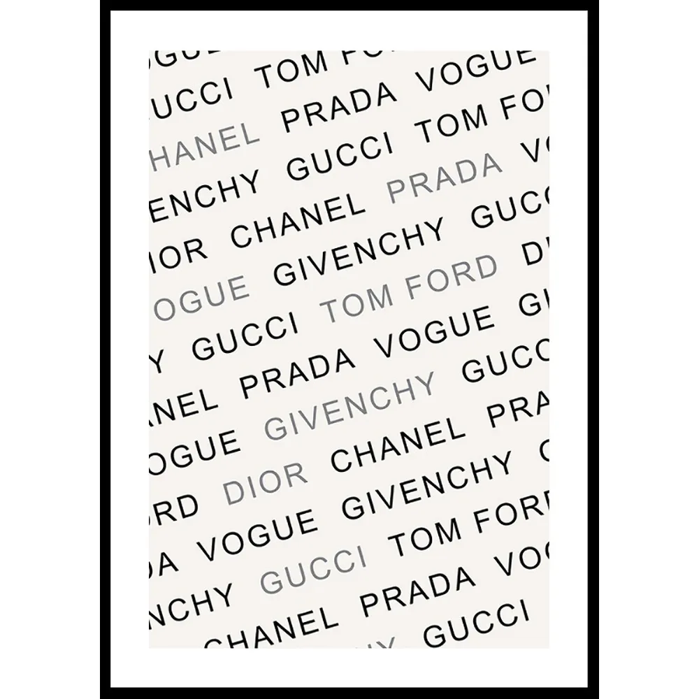 Poster Gallerix Fashion Brands