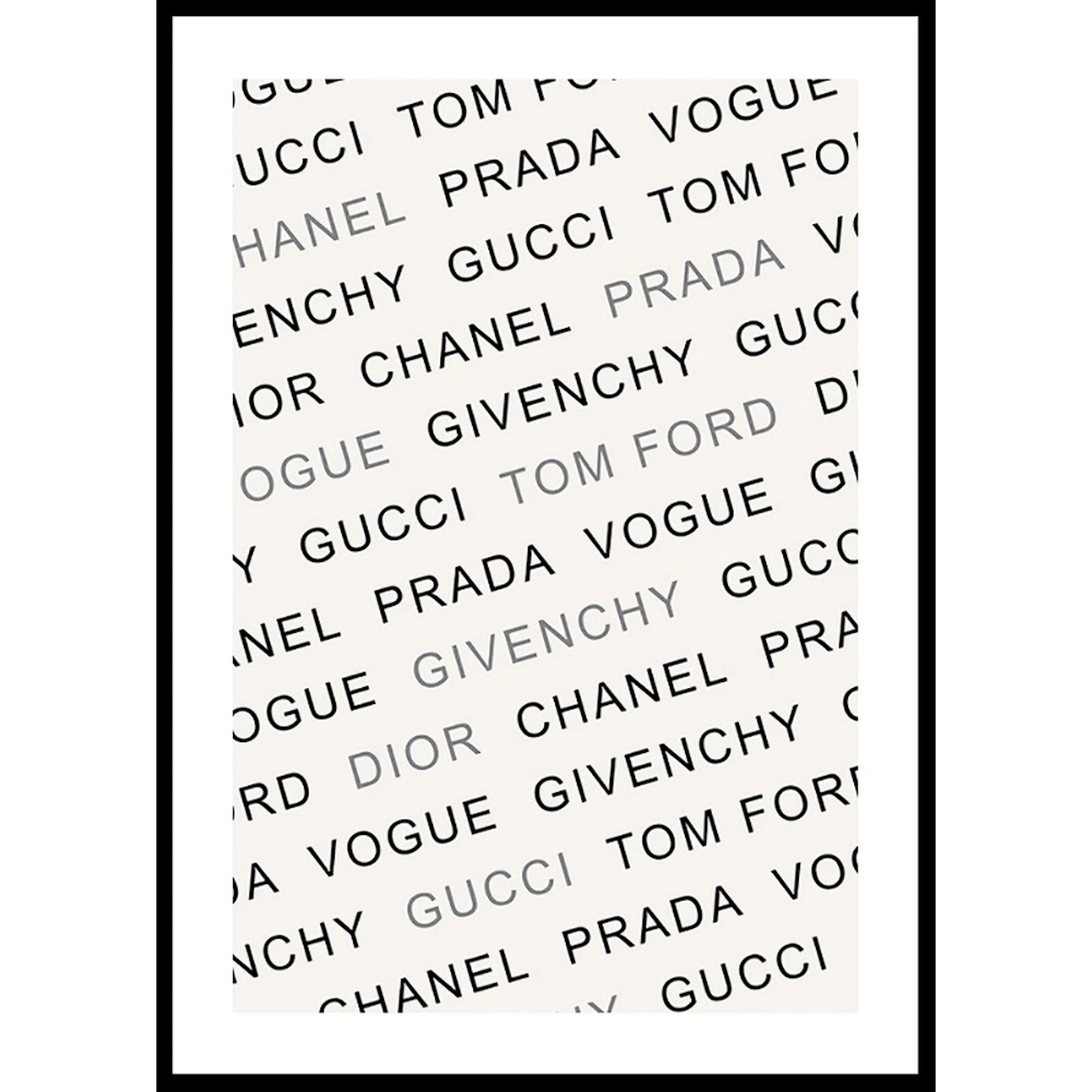 Poster Gallerix Fashion Brands