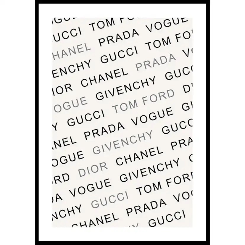 Poster Gallerix Fashion Brands