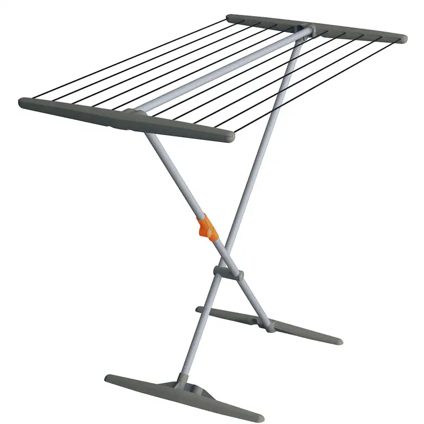 Torkställning Juwel Dry Basic Aluminium Grå 11m