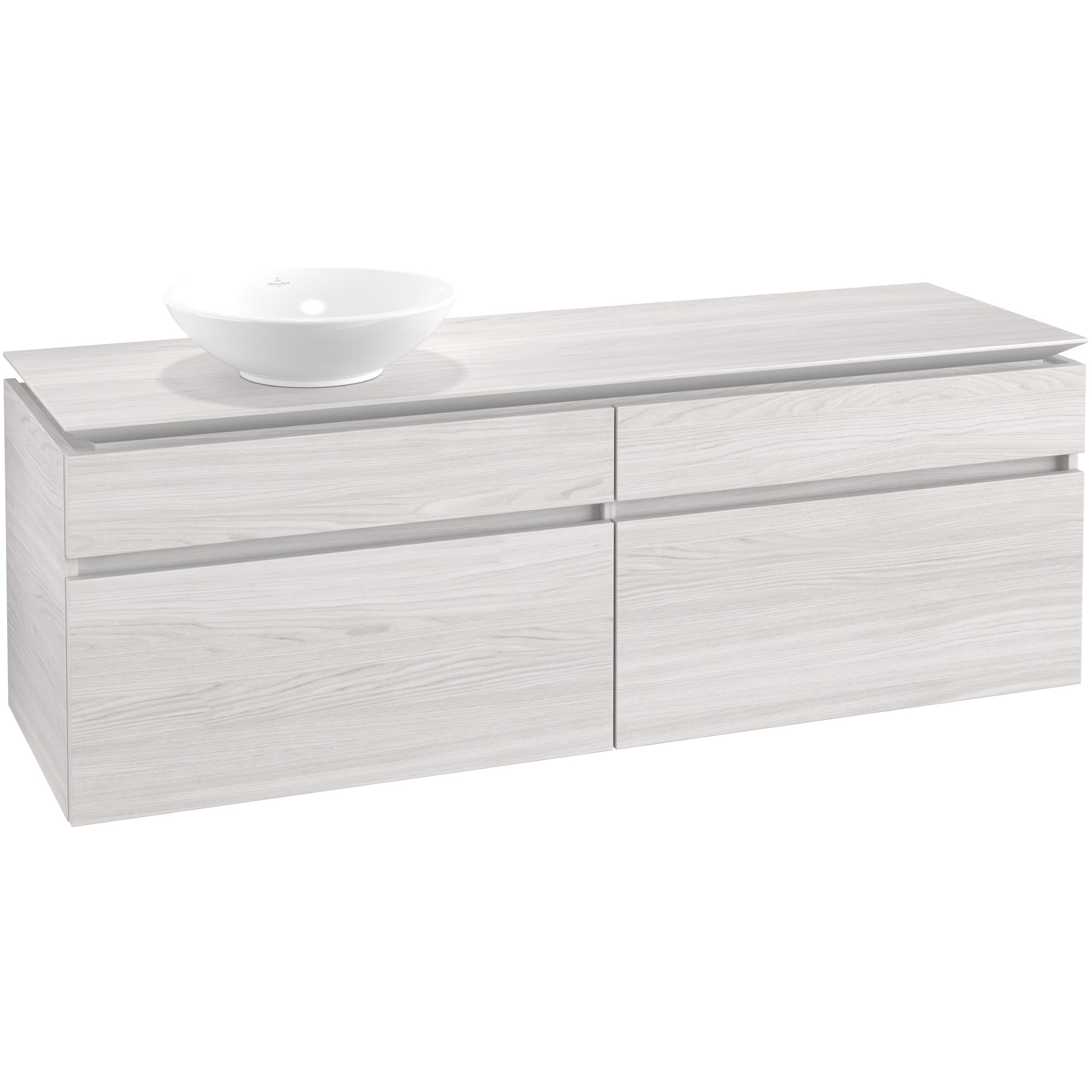 Tvättställsskåp Villeroy & Boch Legato 1600 med 4 Lådor för Fristående Tvättställ