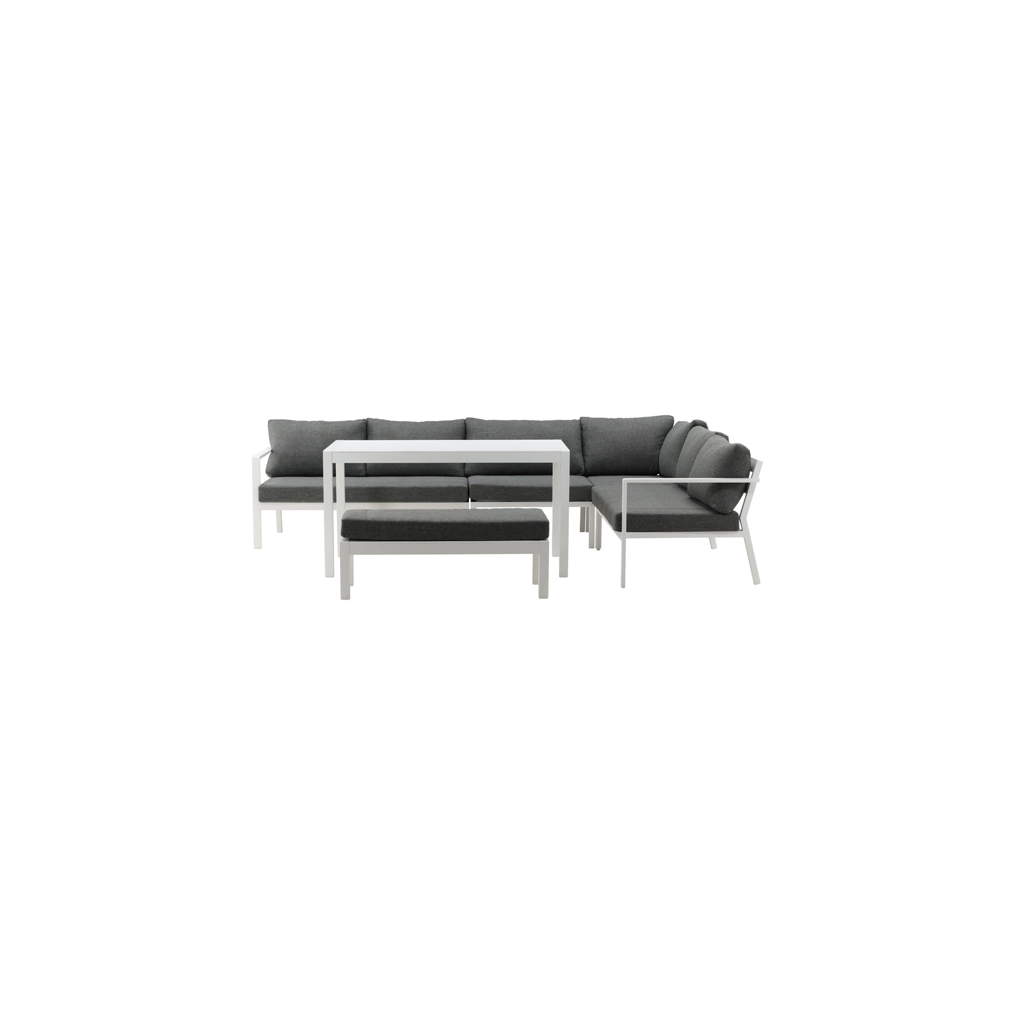 Ramos - Bench- Black / Grey - Aluminium - Aluminium -  middl Vit