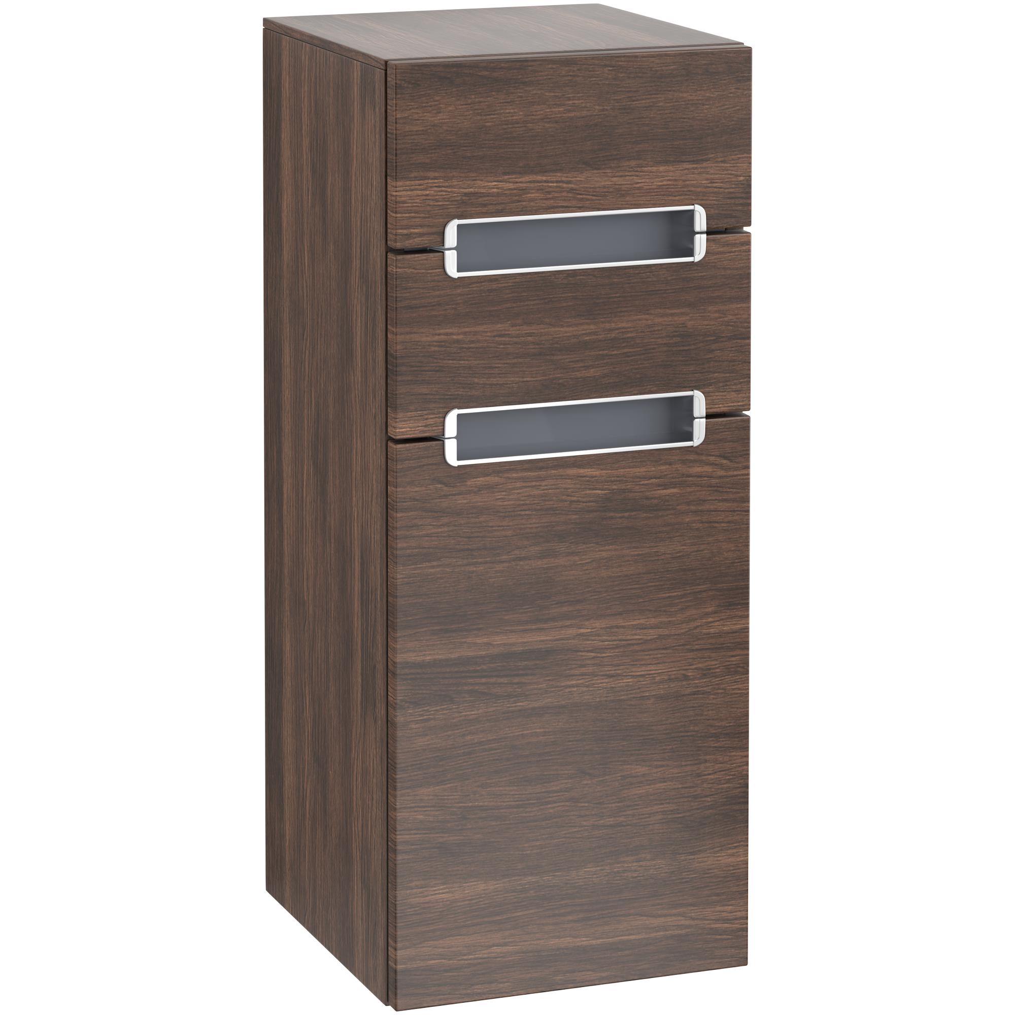 Väggskåp Villeroy & Boch Subway 2.0 med 2 Lådor och 1 Dörr 356 mm