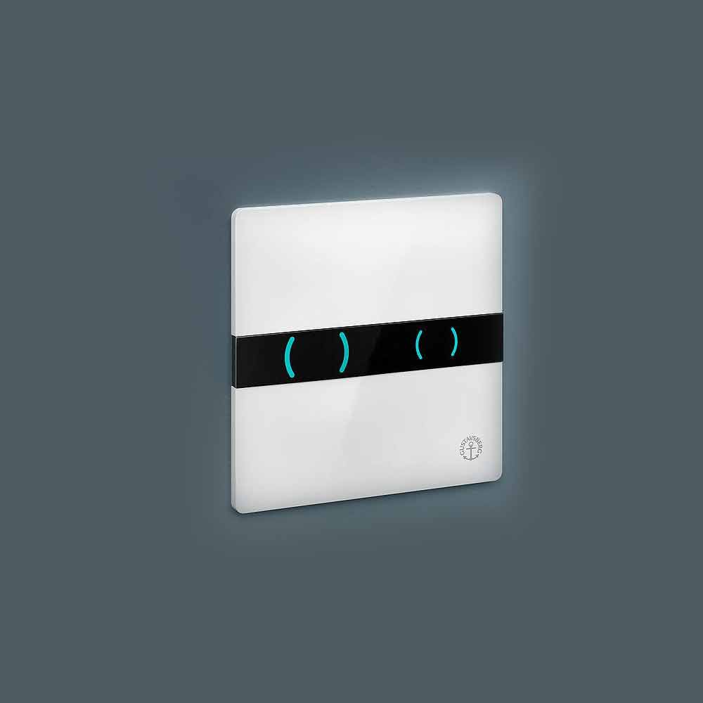 Spolknapp Gustavsberg Sensorstyrd för WC-fixtur Triomont XS Vit