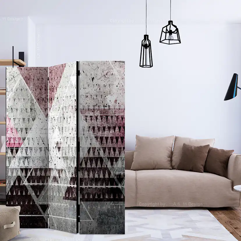 Rumsavdelare Arkiio Triangles 135x172 cm