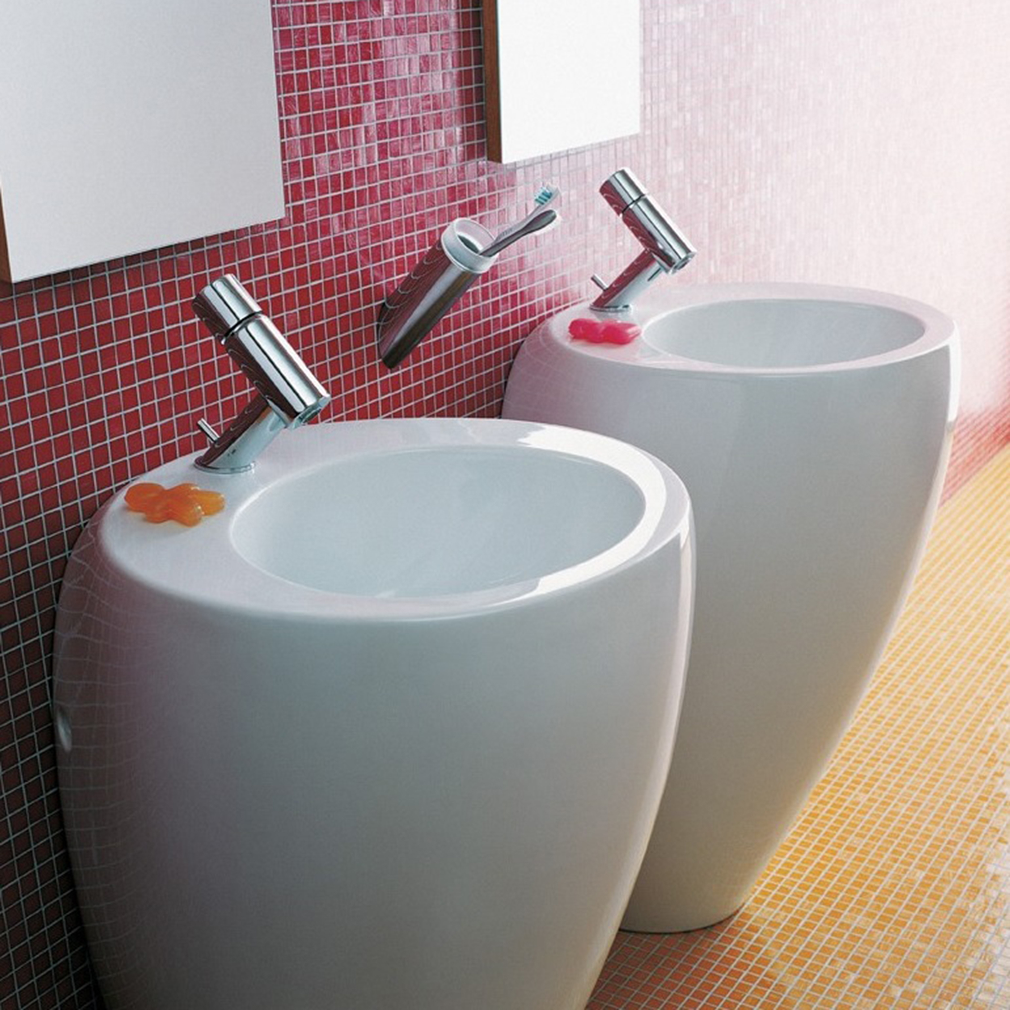 Tvättställsblandare Oras Il Bagno Alessi One 8500