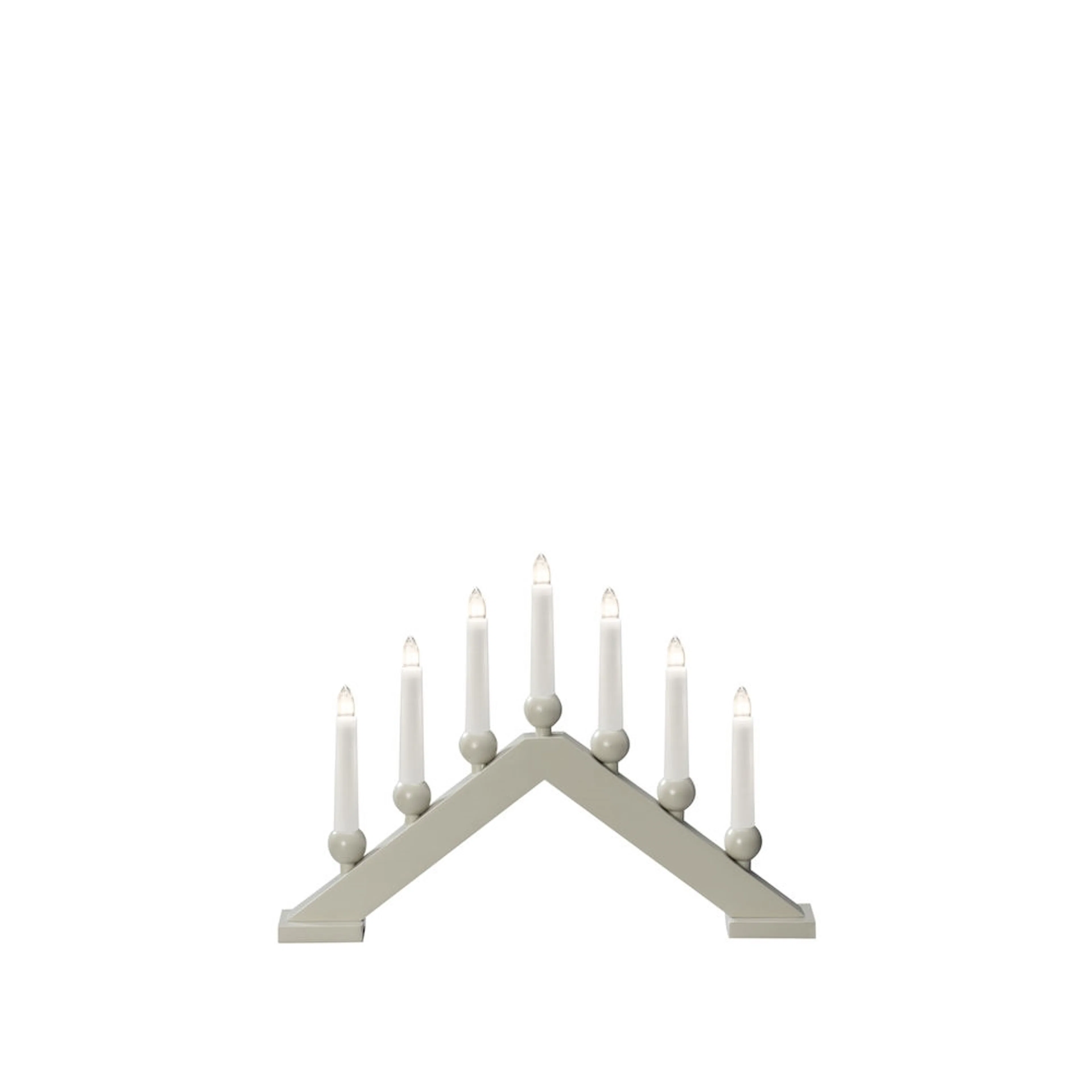 Adventsljusstake Gnosjö Konstsmide 7 Ljus Trä