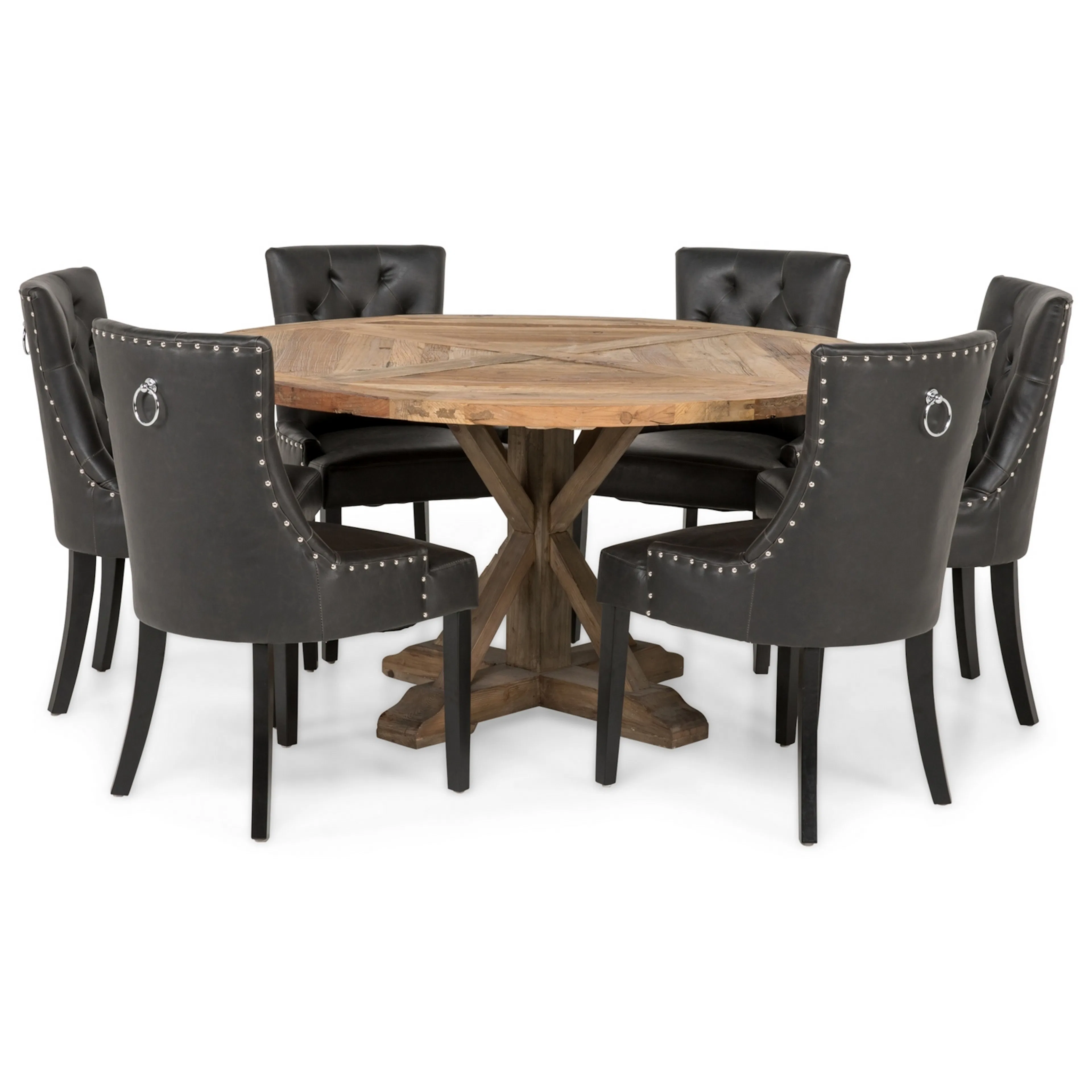 Matgrupp In Living Lyon 150 cm Rund med 6 Tuva Fåtölj