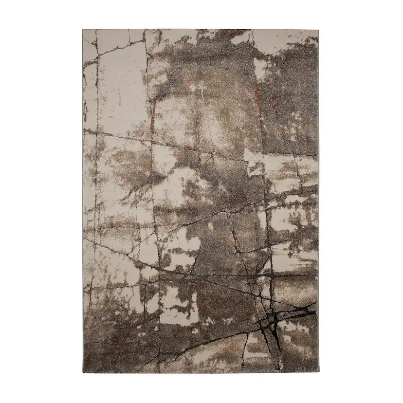 Friezematta KM Carpets Ibiza Tegel Rost