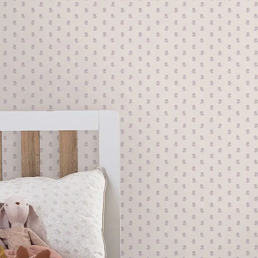 Tapet Laura Ashley Daisy Lavender Purple 119864