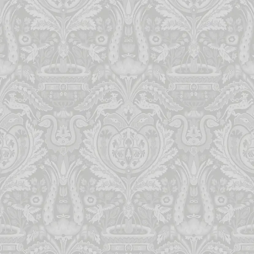 Tapet Laura Ashley Heraldic Damask Slate Gra