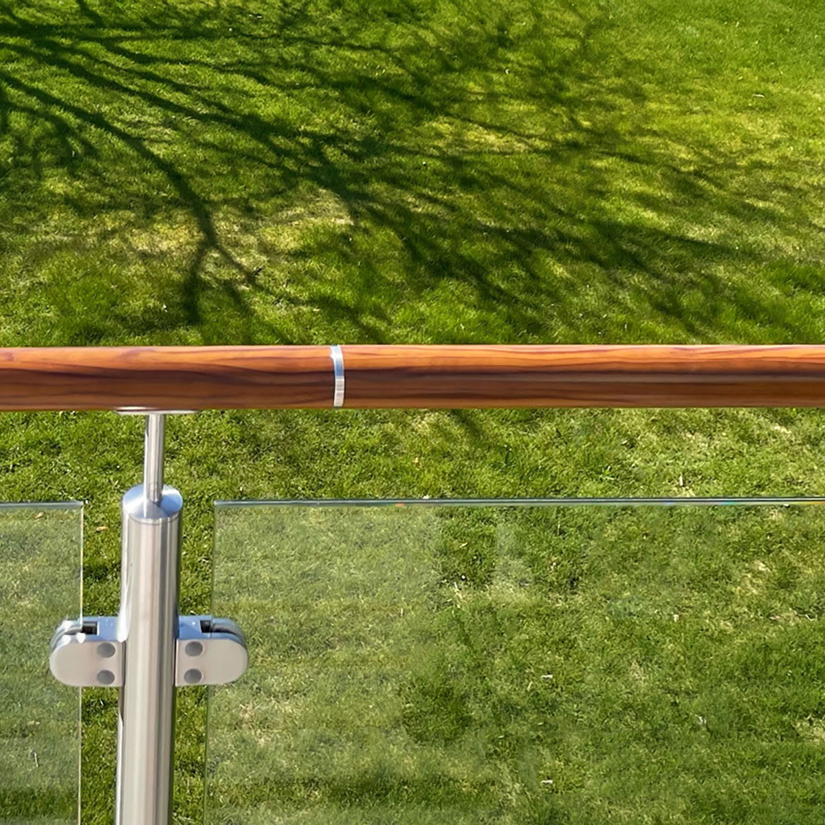 Ledstång Herrljunga Ledstångsfabrik AluWood Teak