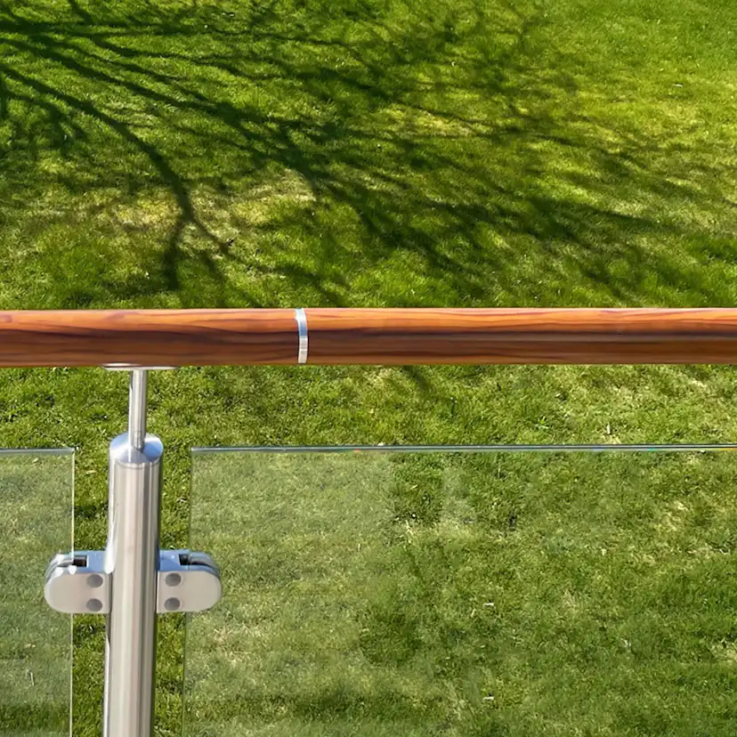 Ledstång Herrljunga Ledstångsfabrik AluWood Teak