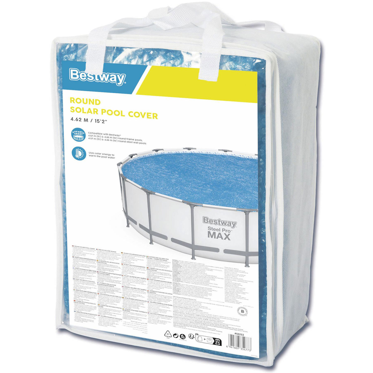 Poolskydd Bestway Flowclear Solar 4,62 m