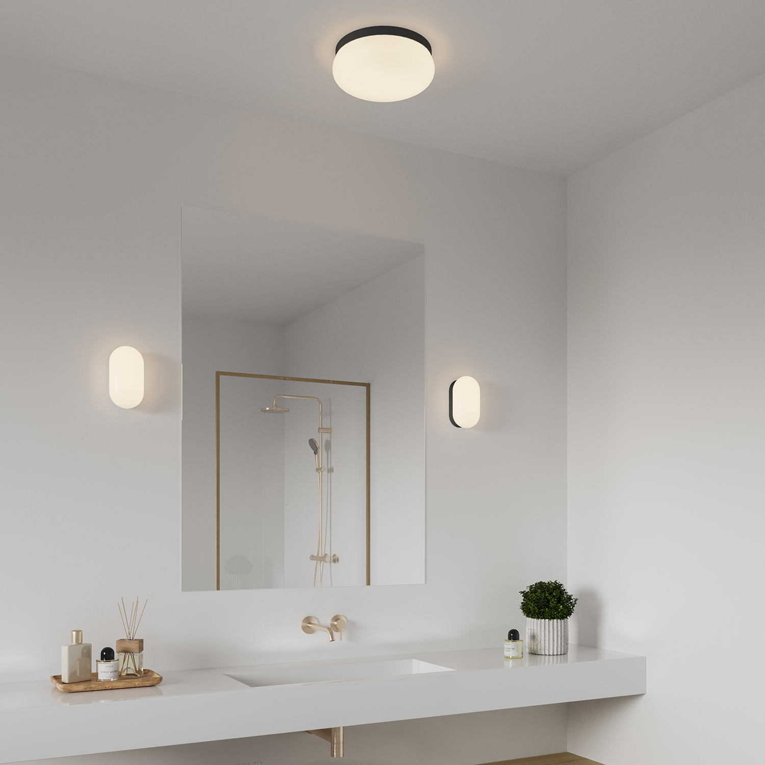 Foam | Vägglampa | Svart Svart