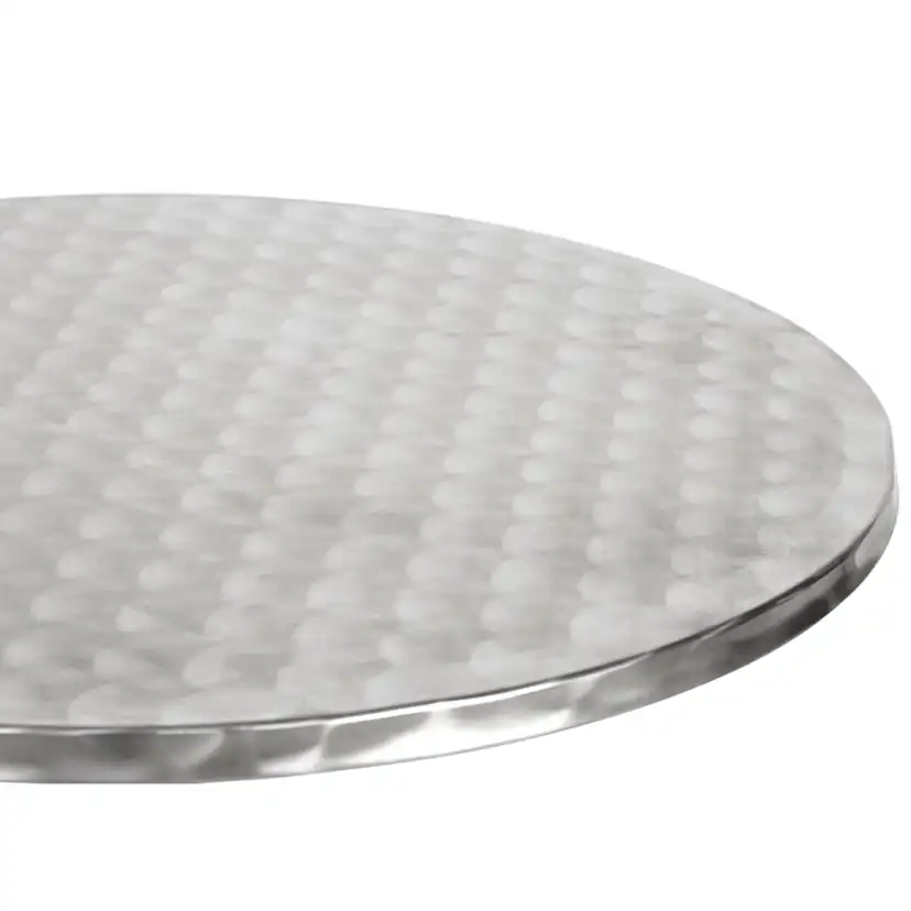 Barbord Ute Outfit Aluminiumbord med Justerbar Höjd Ø60 cm