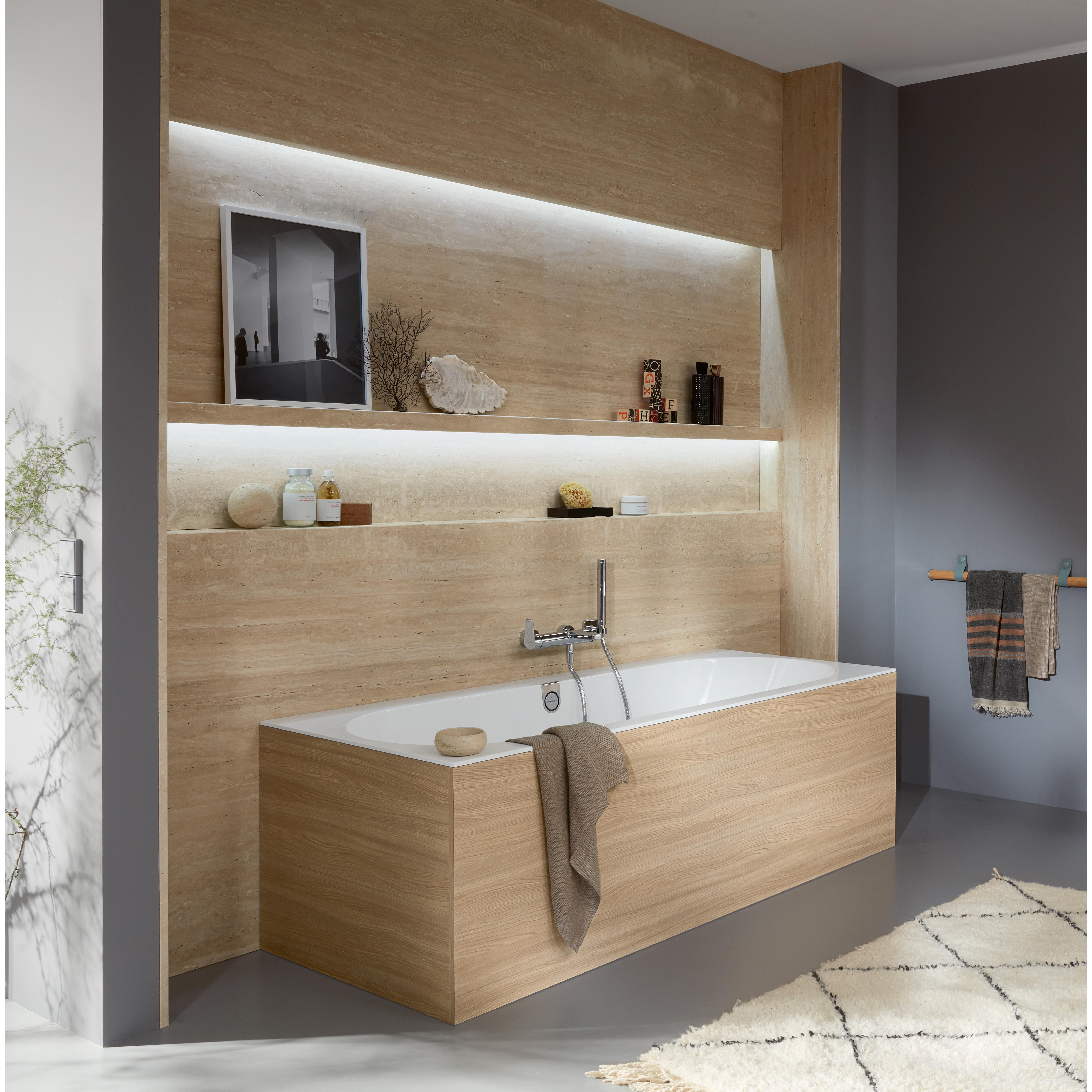 Inbyggnadsbadkar Villeroy & Boch Oberon 2.0 Duo Rektangulärt