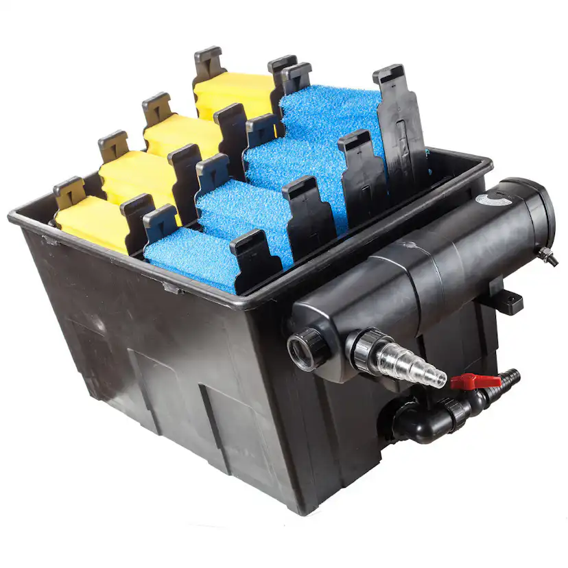 Gravitationsfilter Heissner Set 24 000 med Pump