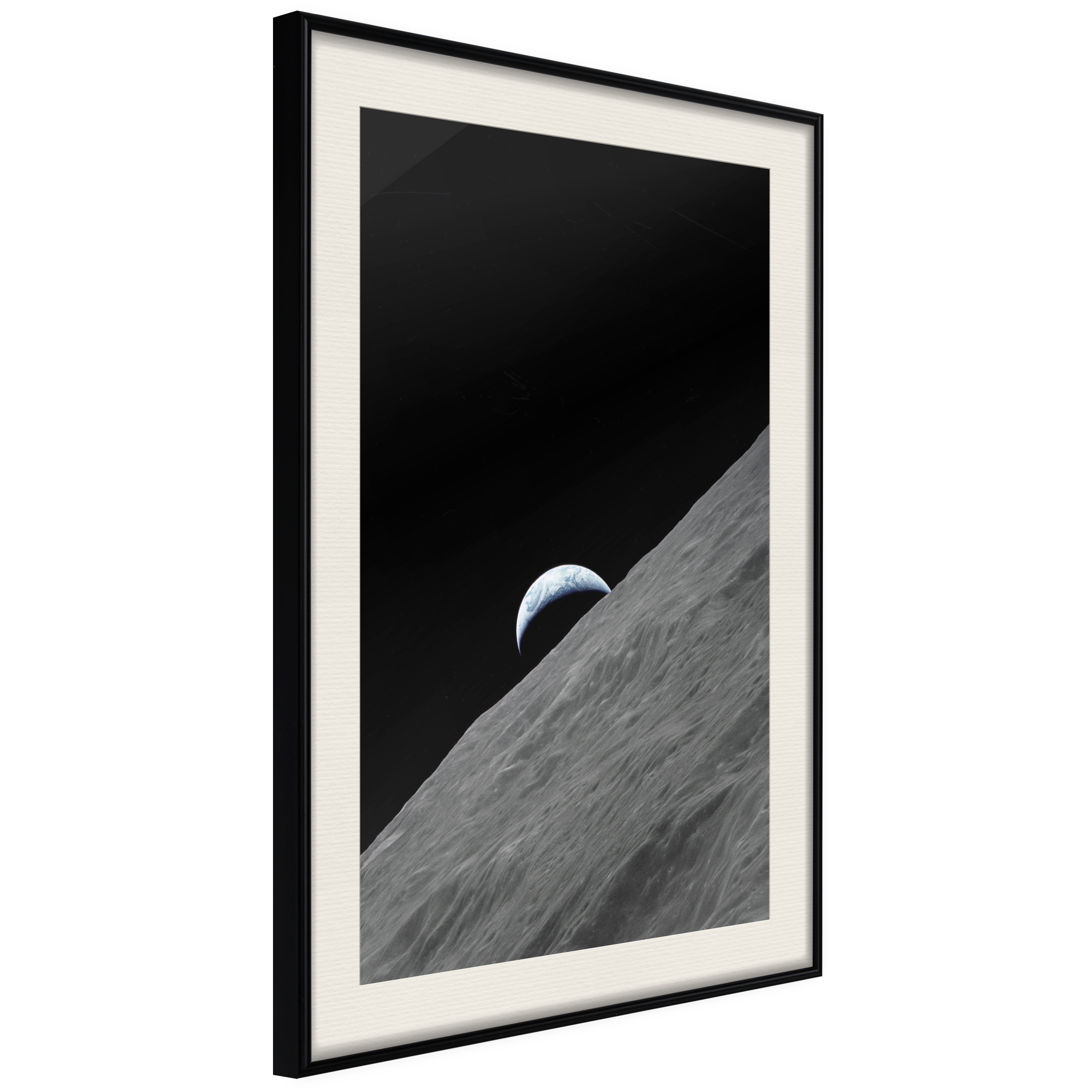 Affisch - Lonely Planet [Poster] 20x30 Svart ram med passepartout, 20x30 cm