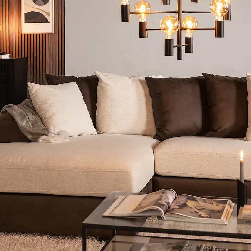 U-Soffa Scandinavian Choice Cuba med Kuvertkuddar