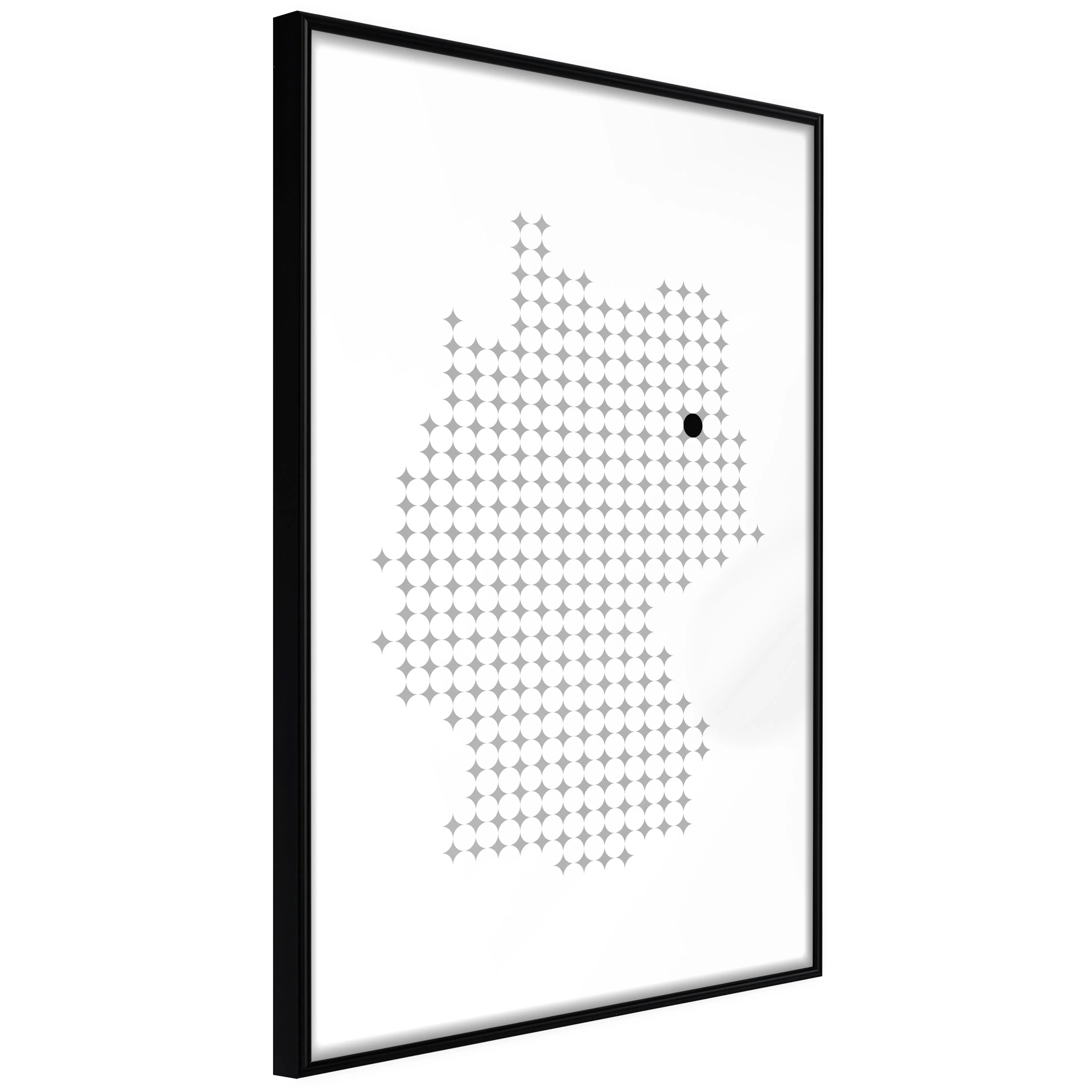 Affisch - Germany [Poster] 40x60 Svart ram, 40x60 cm
