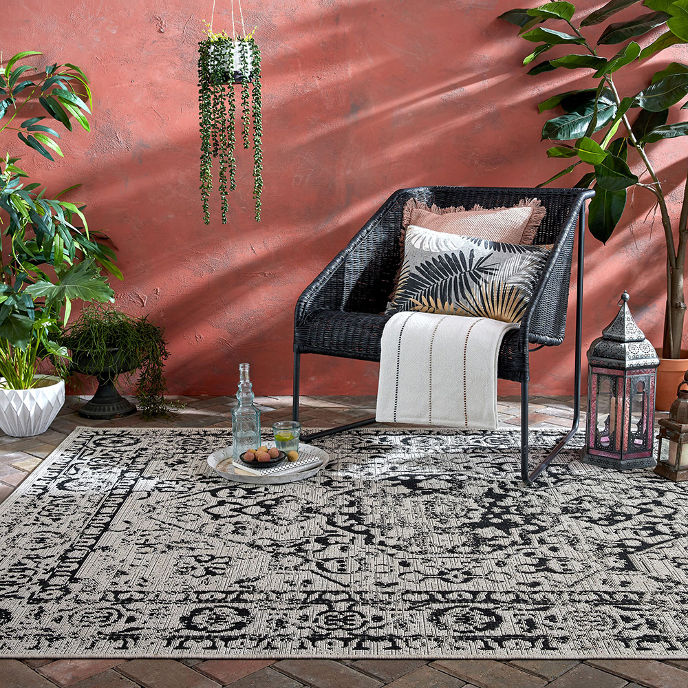 Orientalisk Matta Flair Rugs Fuera 200x290 Storlek: 200x290 cm, Färg: Grå