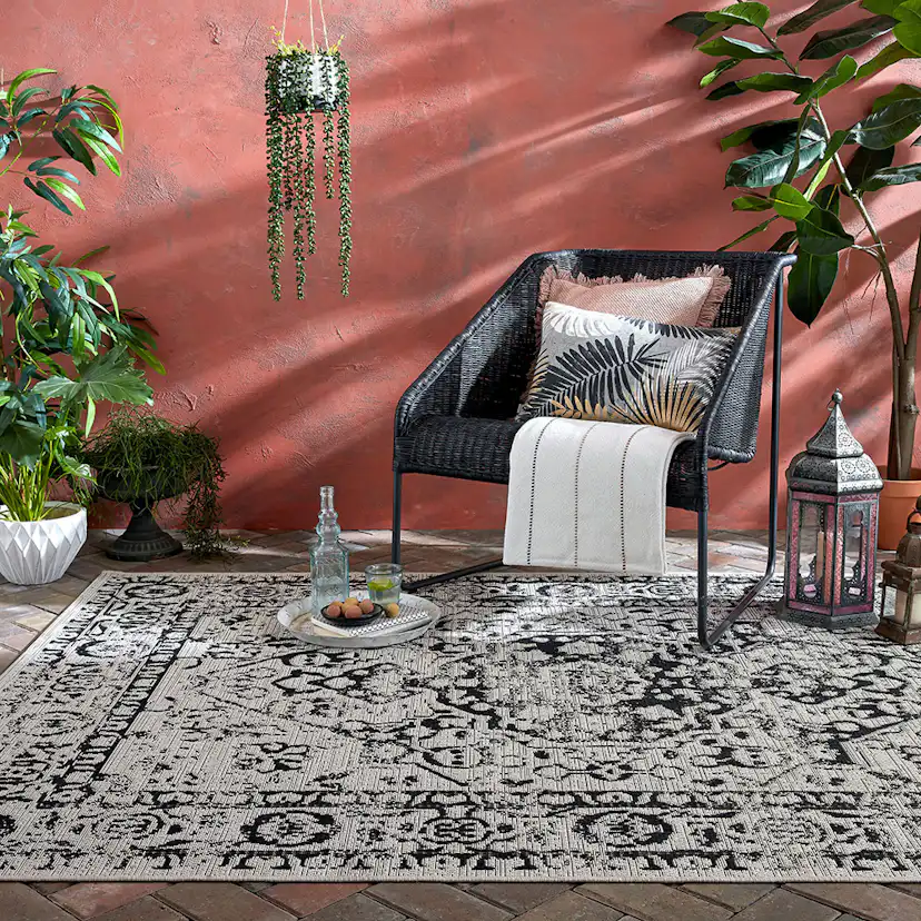 Orientalisk Matta Flair Rugs Fuera 200x290 Storlek: 200x290 cm, Färg: Grå