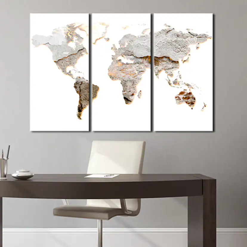 Anslagstavla Arkiio Concrete Continents