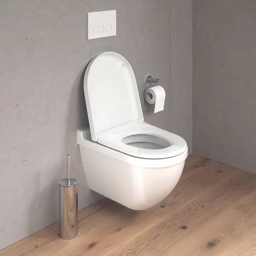 Vägghängd Toalettstol Duravit Starck 3 222509 utan Toalettsits