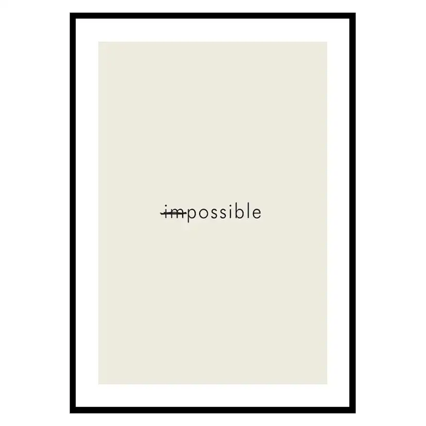 Poster Gallerix Possible No2