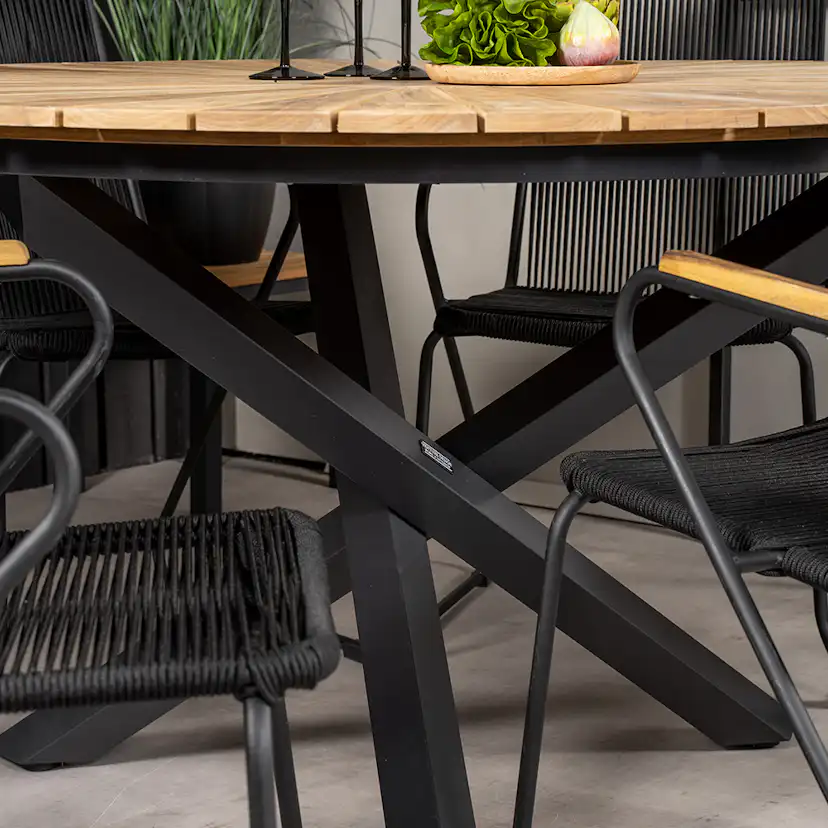 Matgrupp Venture Home Mexico med 6 Bois Stolar