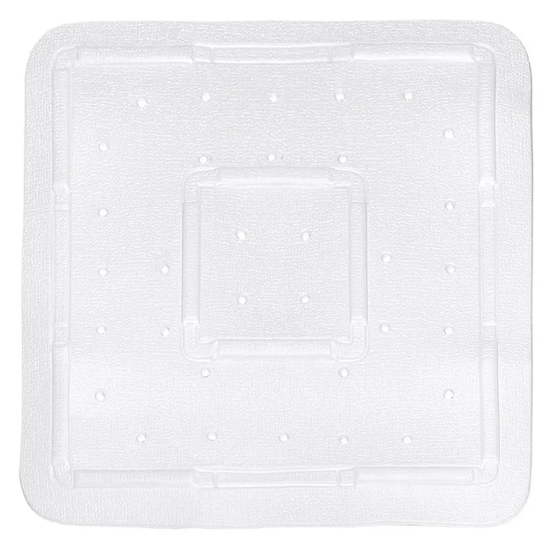 Halkskyddsmatta Softy white 55x55 cm Färg: Vit, 55x55 cm