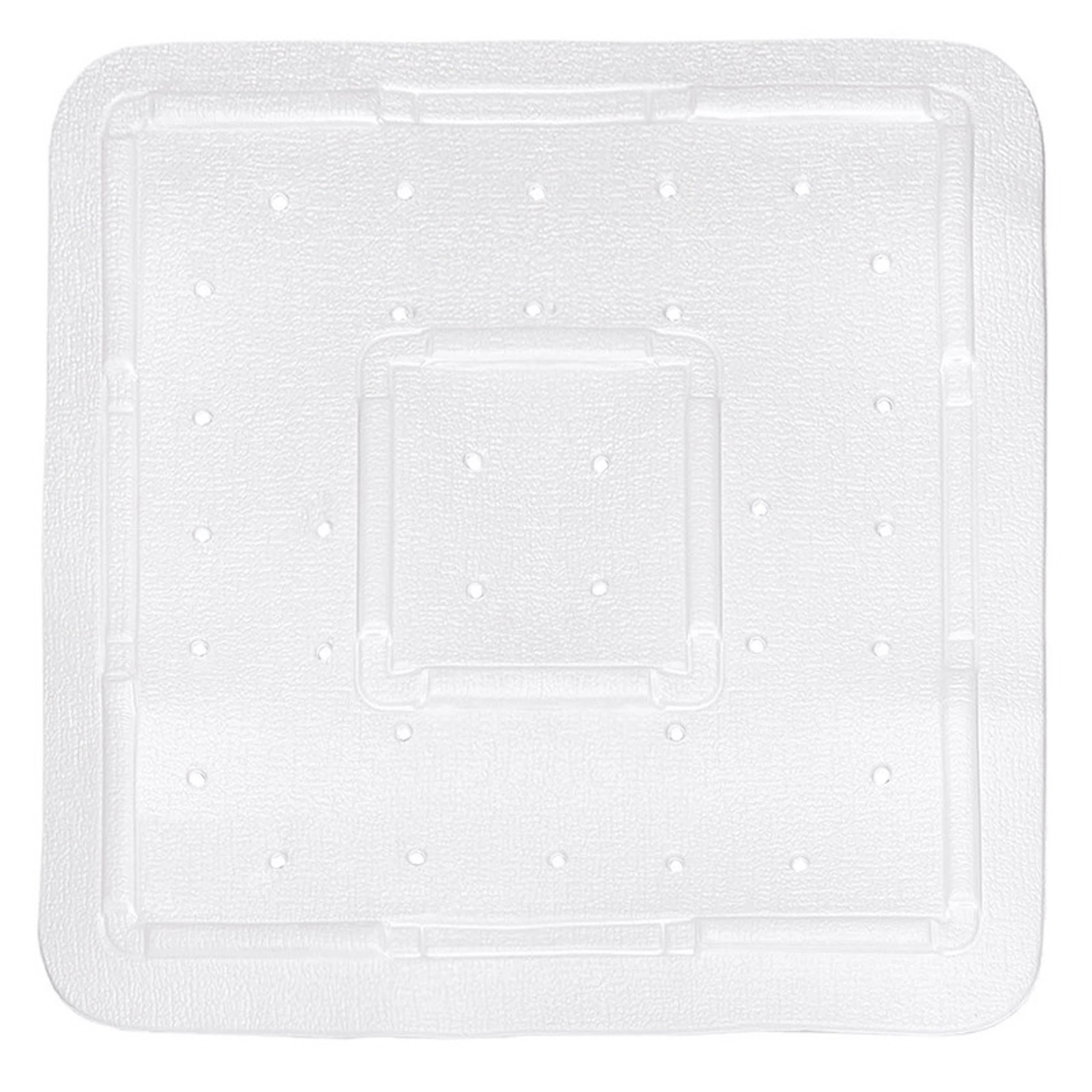 Halkskyddsmatta Softy white 55x55 cm Färg: Vit, 55x55 cm