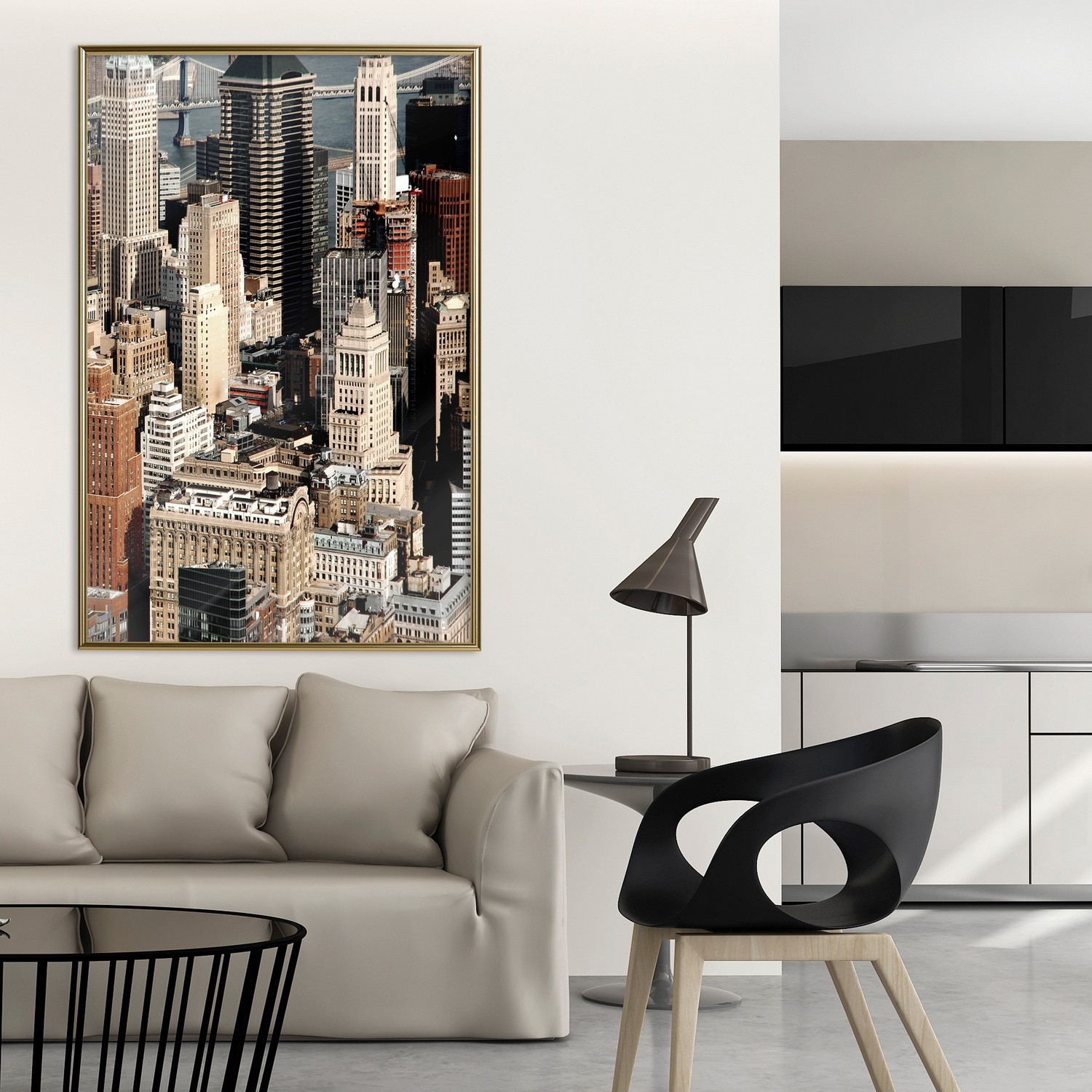 Poster Artgeist Affisch Bustling City