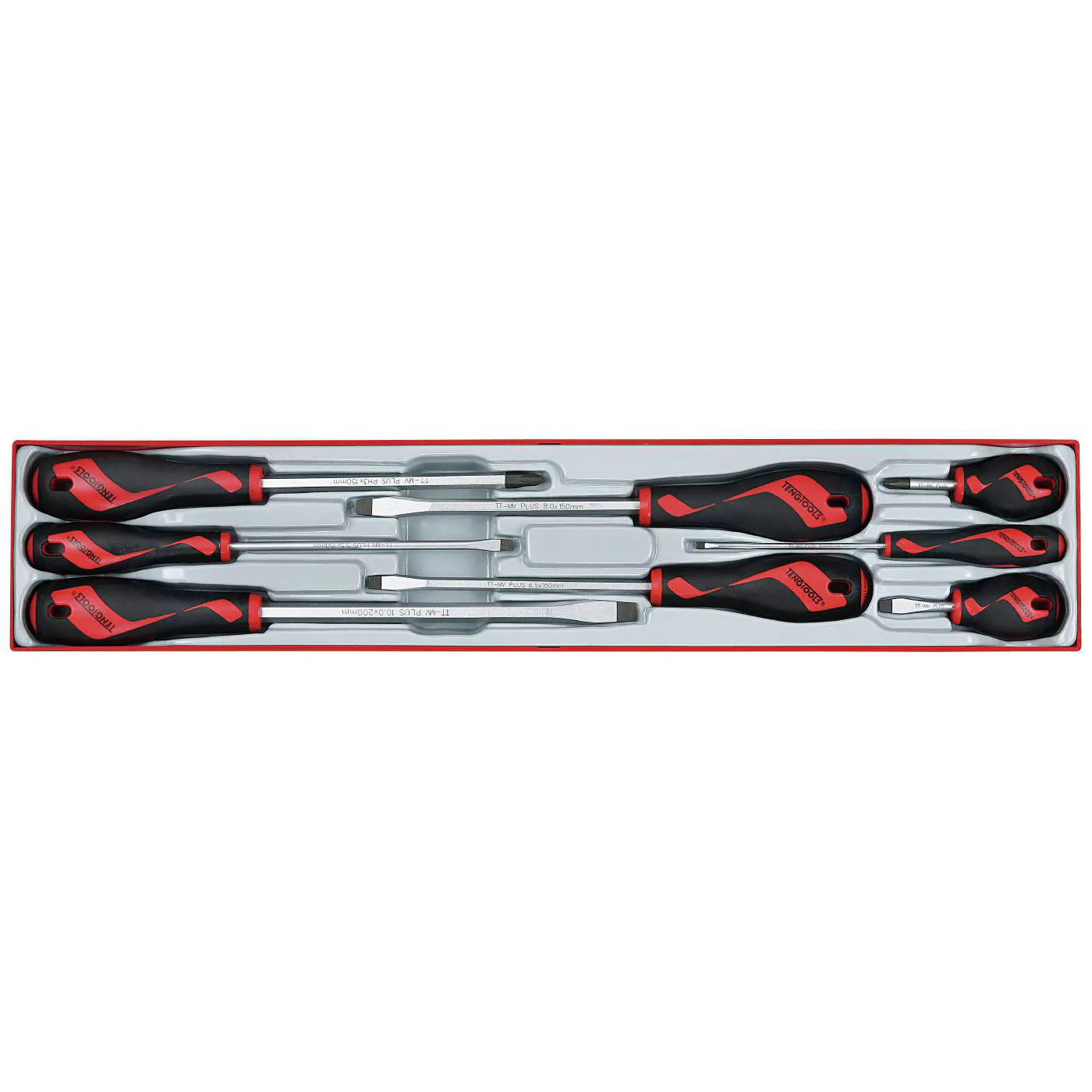 Skruvmejselsats 8 delar Teng Tools TTX918N