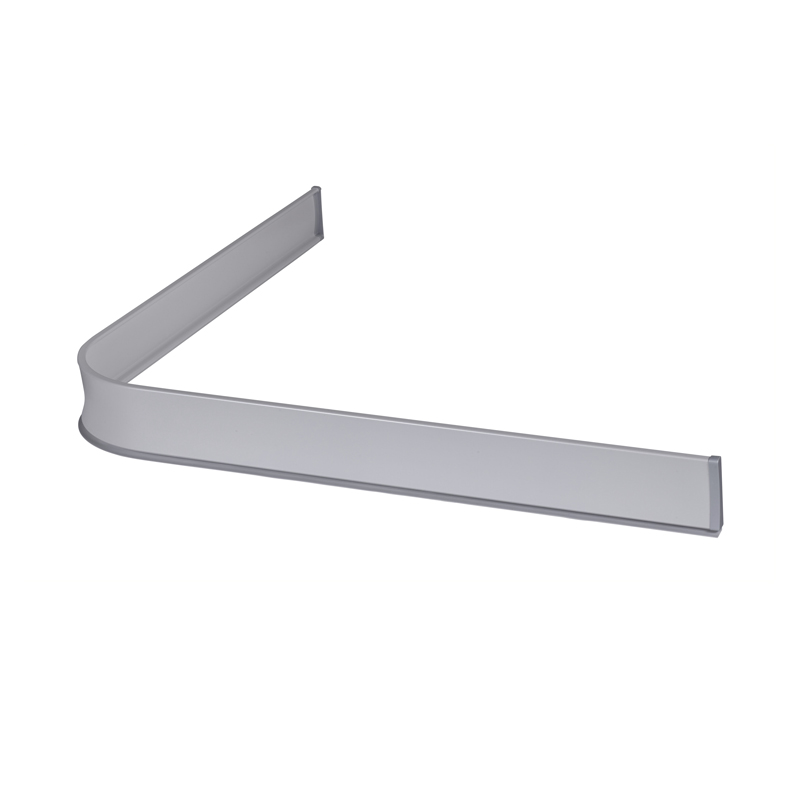 Duschsarg Leijma Stabil L-Form Silver