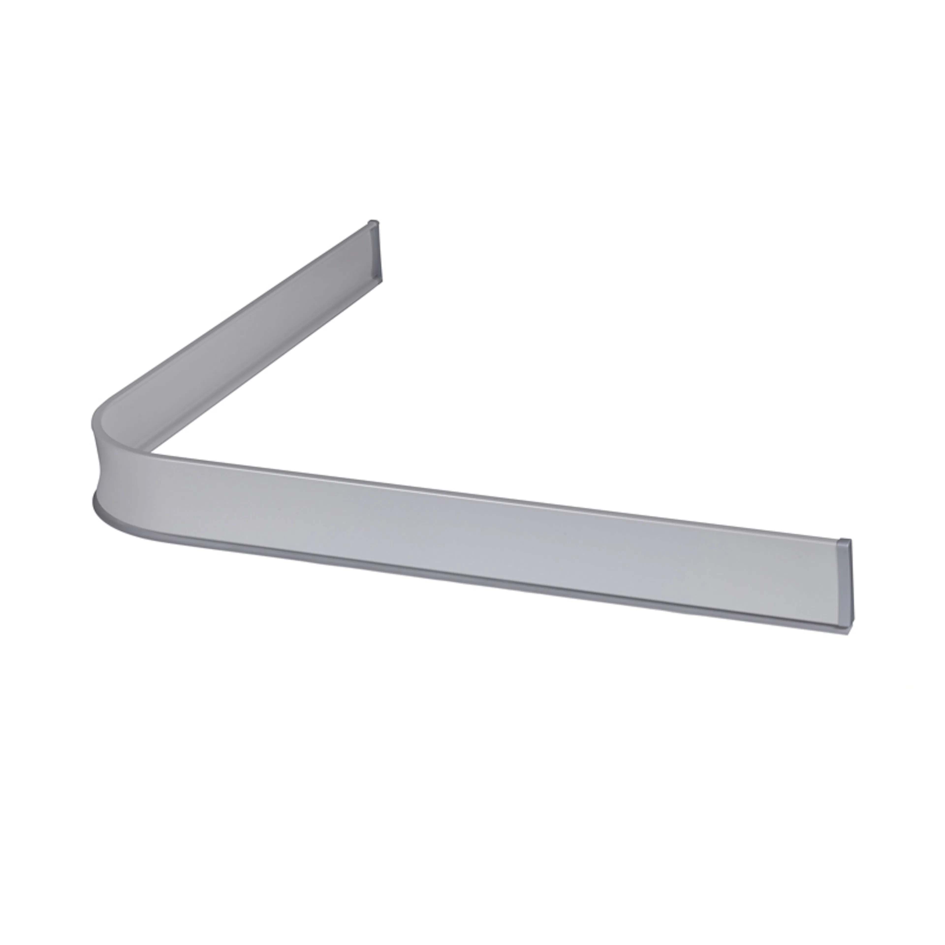 Duschsarg Leijma Stabil L-Form Silver