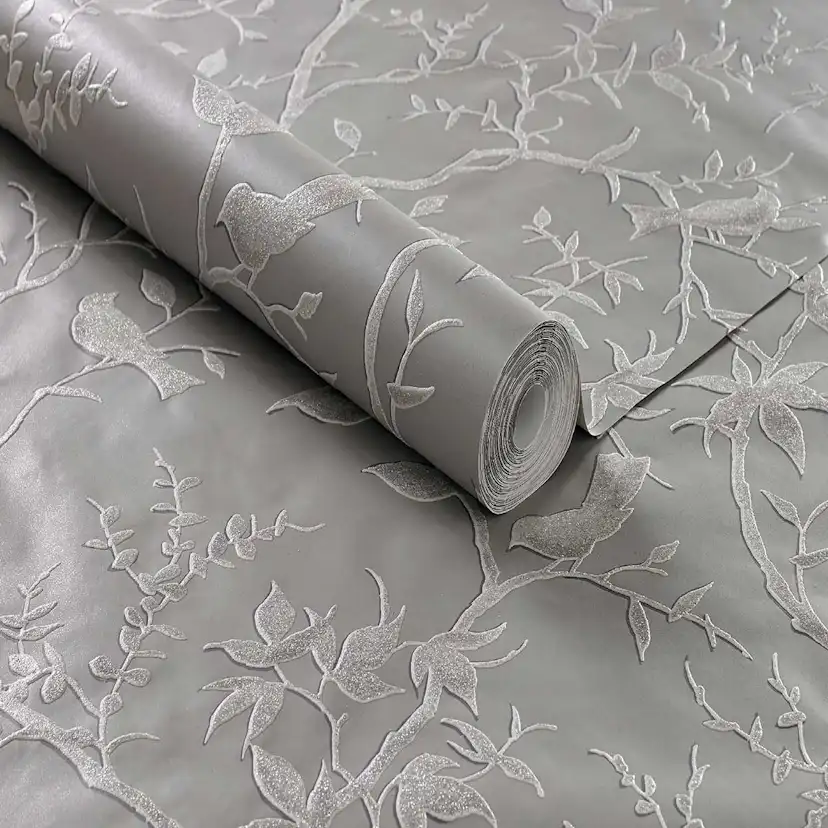 Tapet Superfresco Easy Glitter Fåglar 104126
