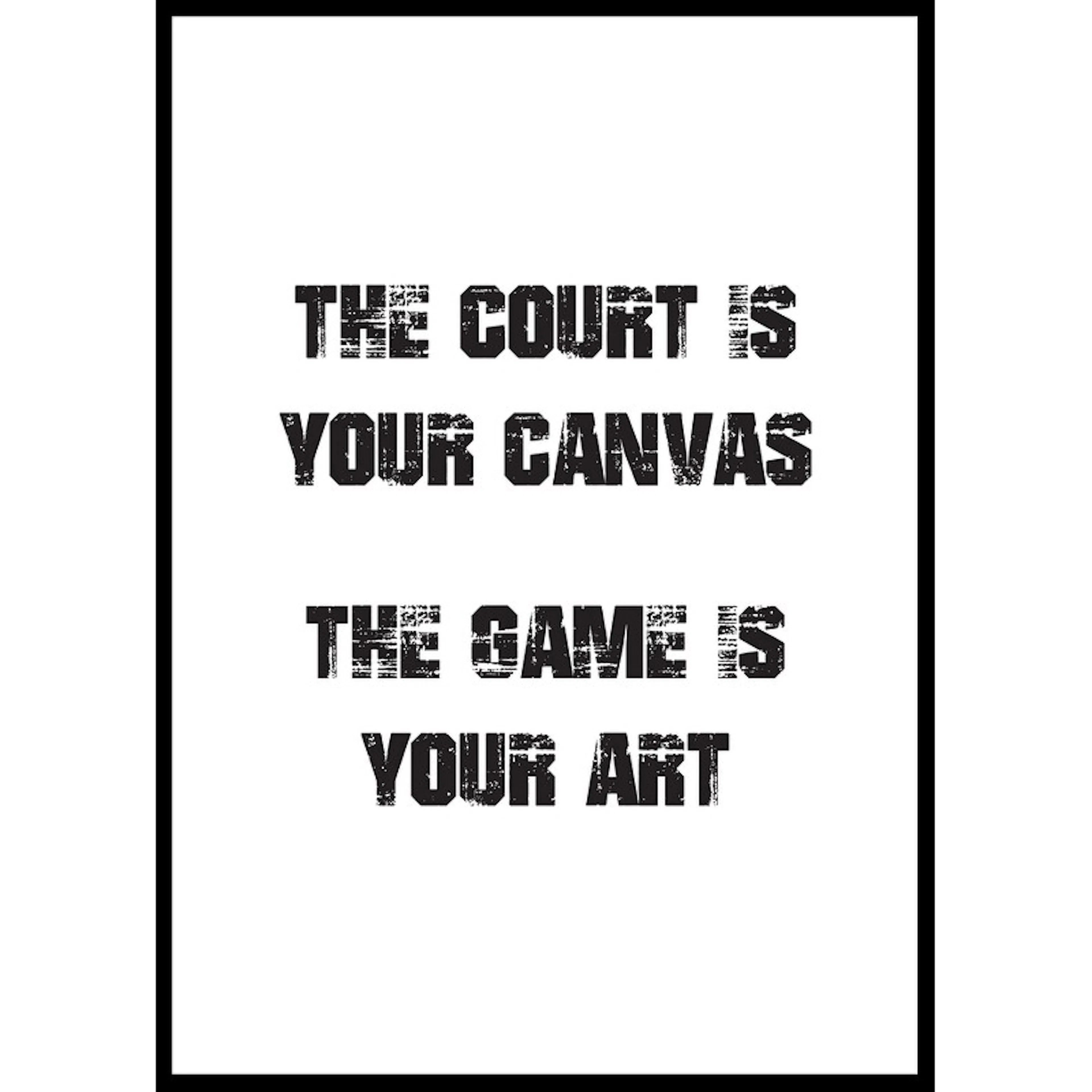 Poster Gallerix The Game Is Your Art