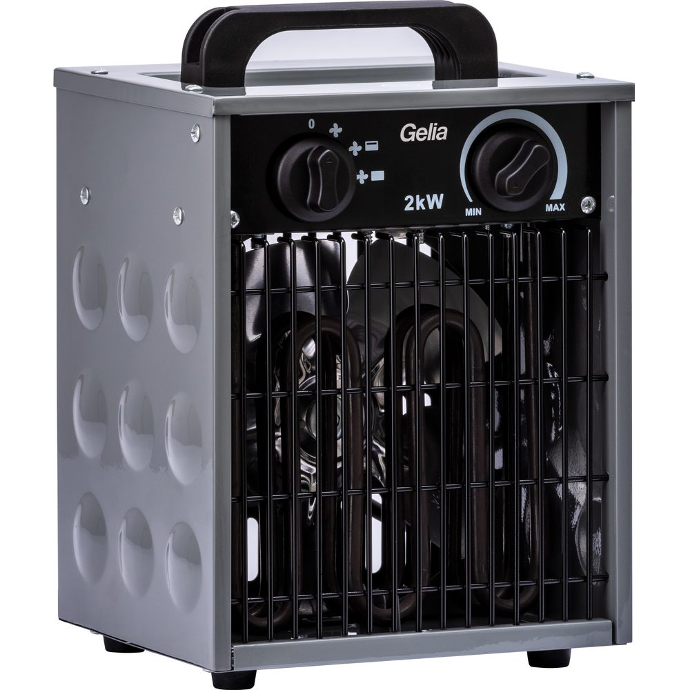 Värmefläkt Gelia Bygg 2 kW 230 V IP24 med bärhandtag