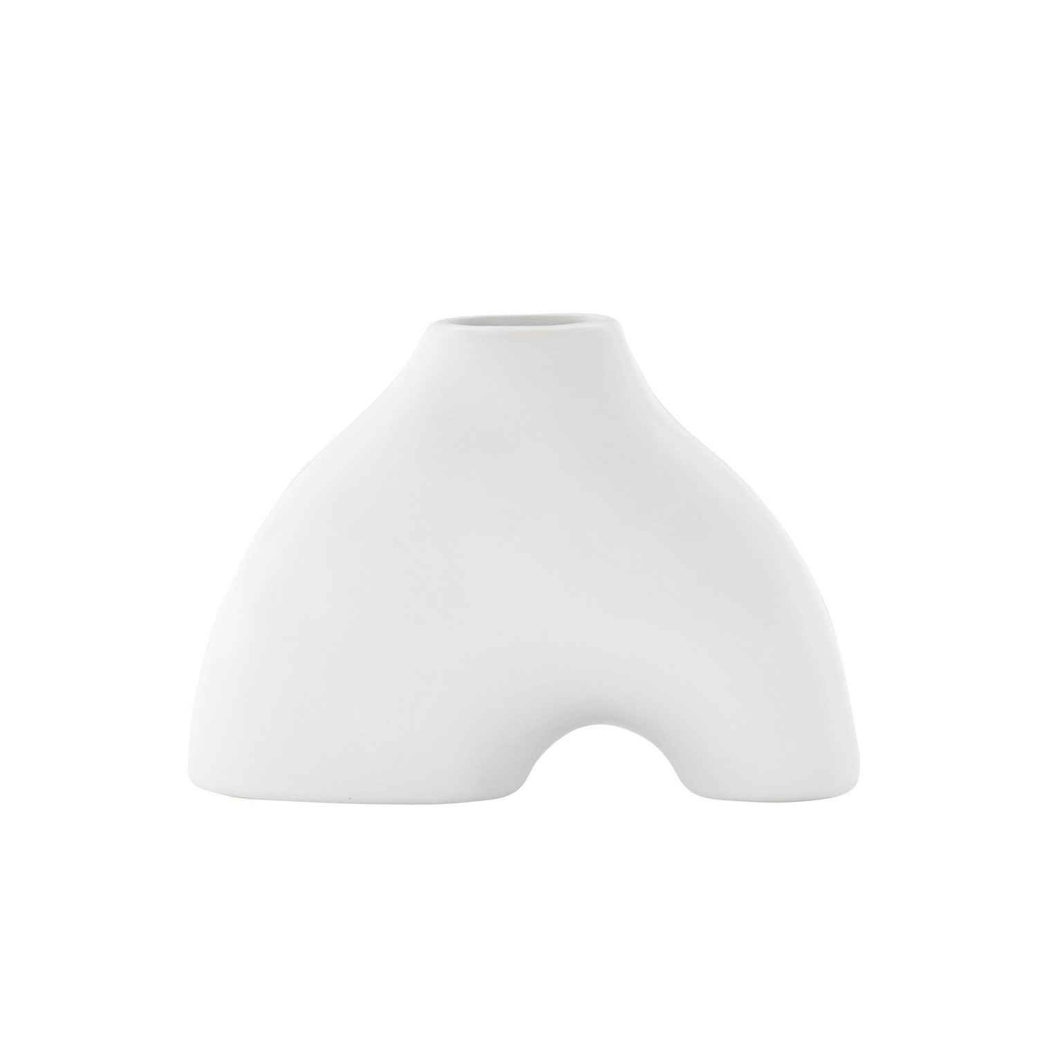 Kento Vase - White - 21*8*15Hcm Vit