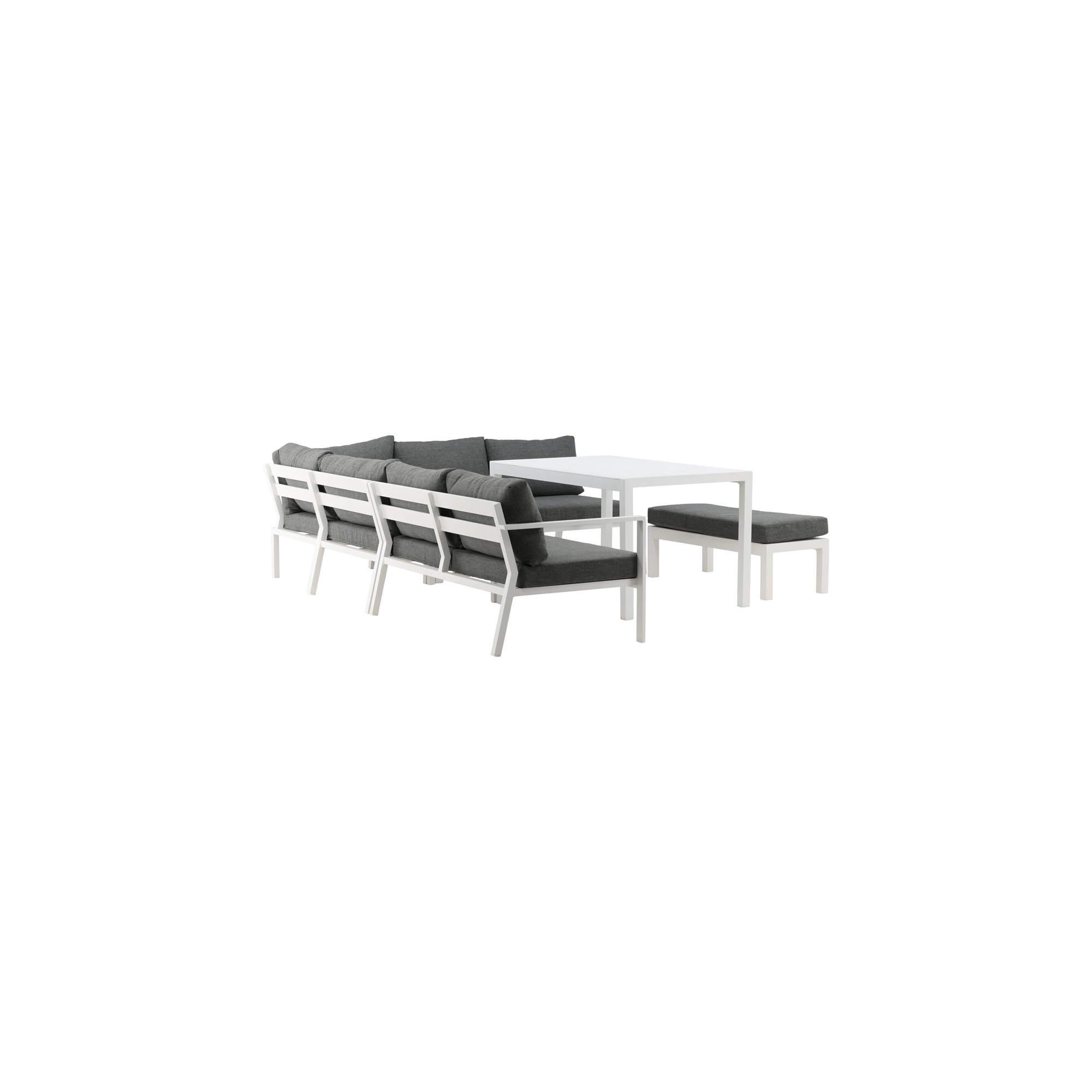 Ramos - Bench- Black / Grey - Aluminium - Aluminium -  middl Vit